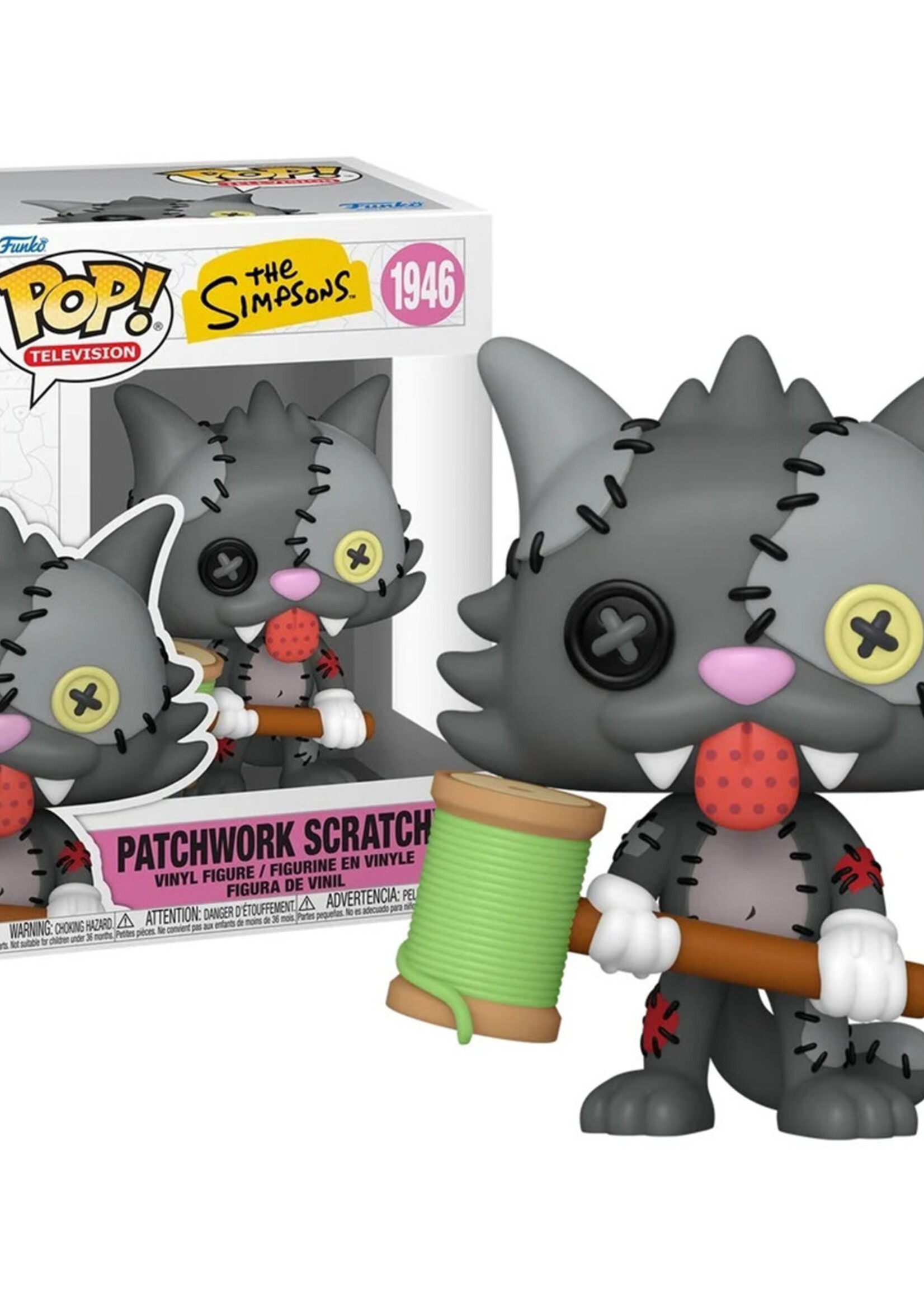 The Simpsons Funko Pop N° 1946 Scratchy Patchwork