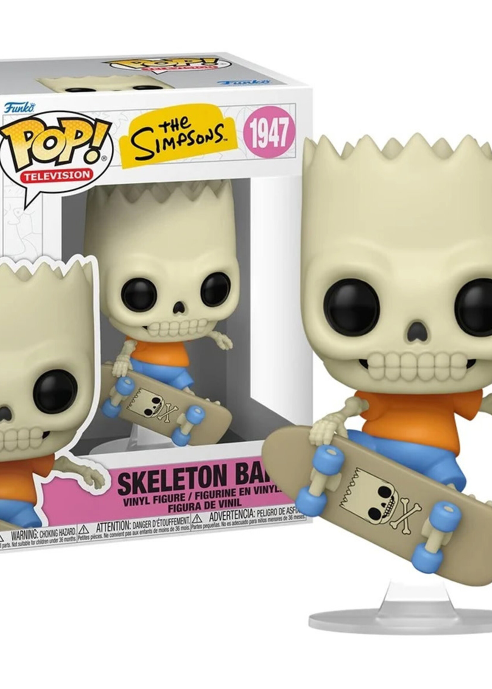 The Simpsons Funko Pop N° 1947 Skeleton Bart