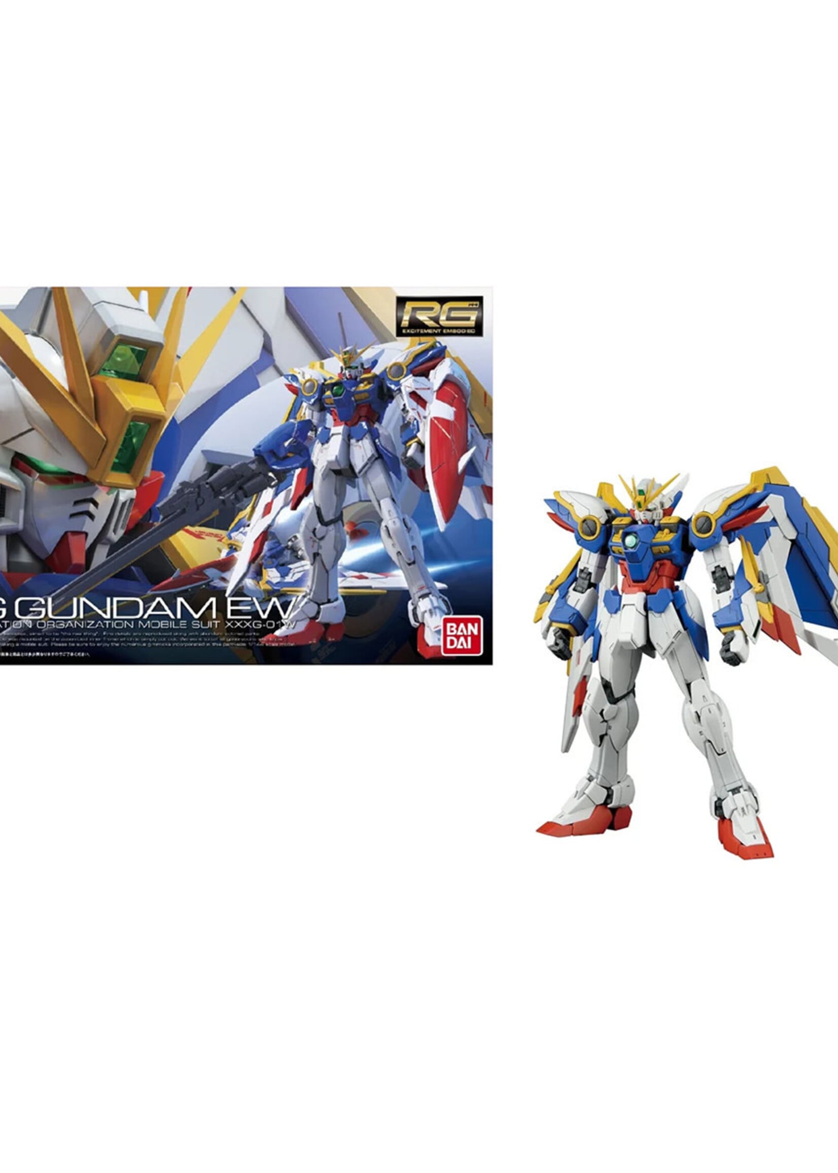 Gundam RG 1/144 XXXG-01W Wing Gundam EW Model Kit 13cm