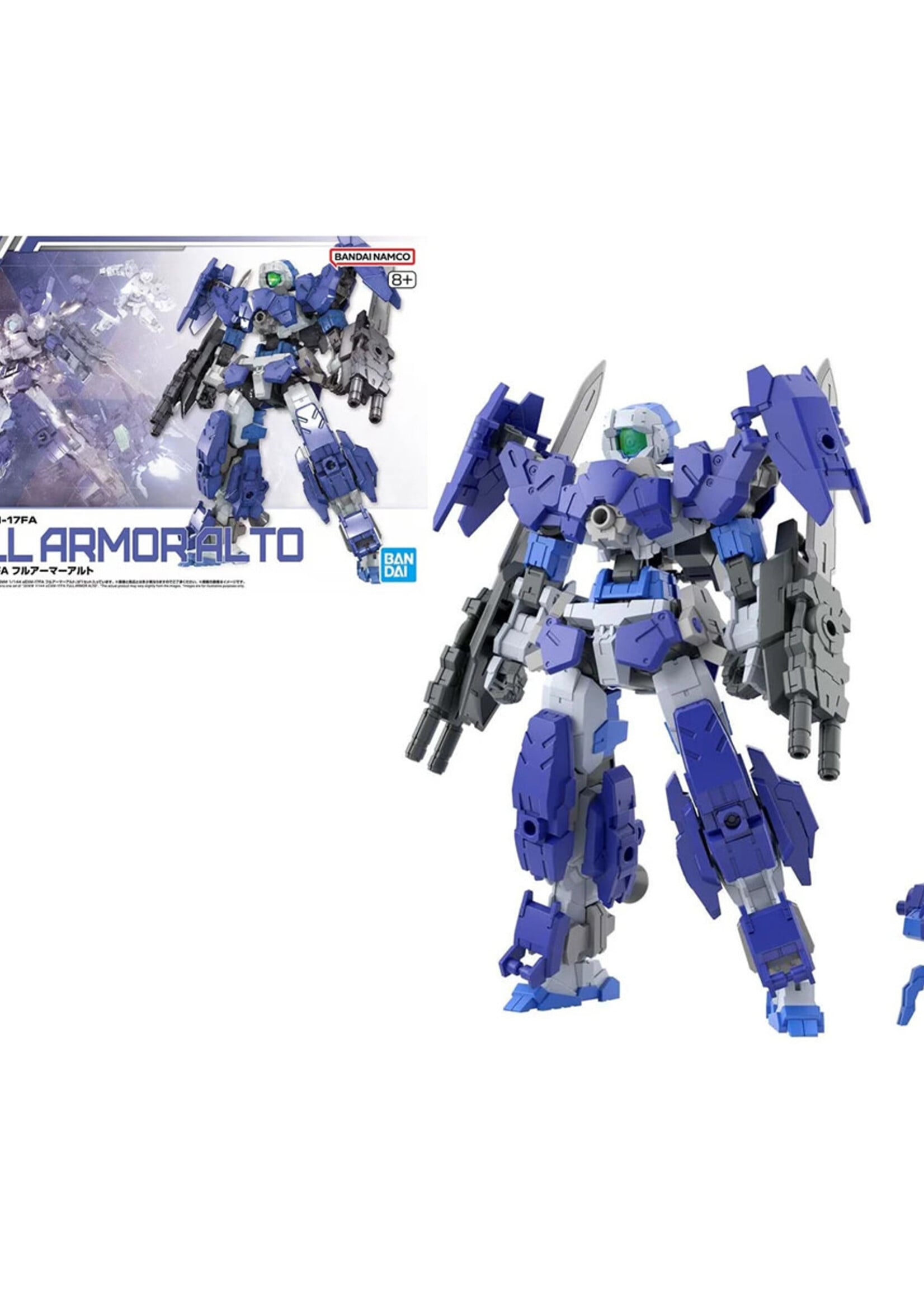 Gundam 30MM 1/144 eEXM-17FA Full Armor Alto Model Kit