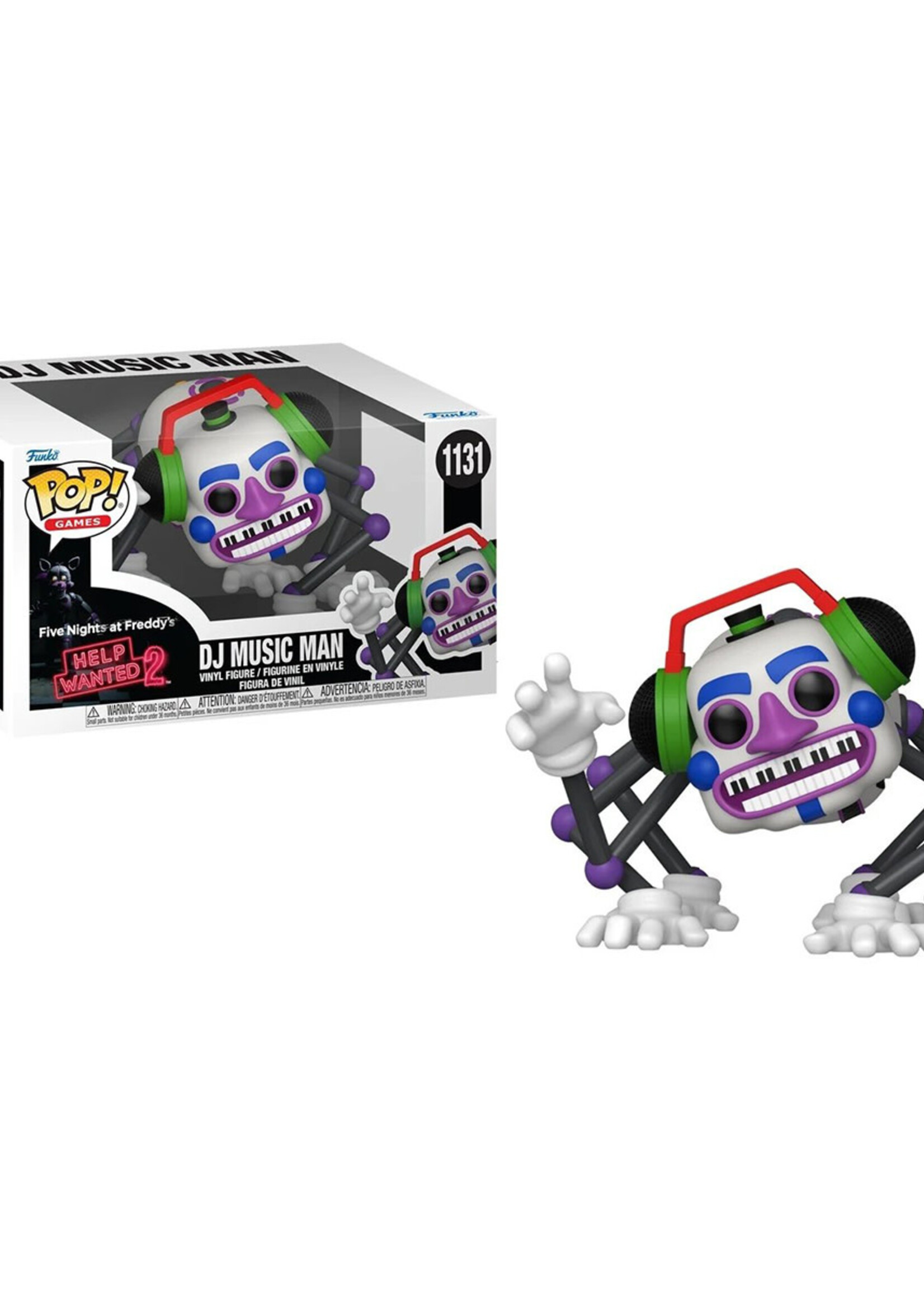 Fnaf Help Wanted 2 Funko Pop N° 1131 DJ Music Man