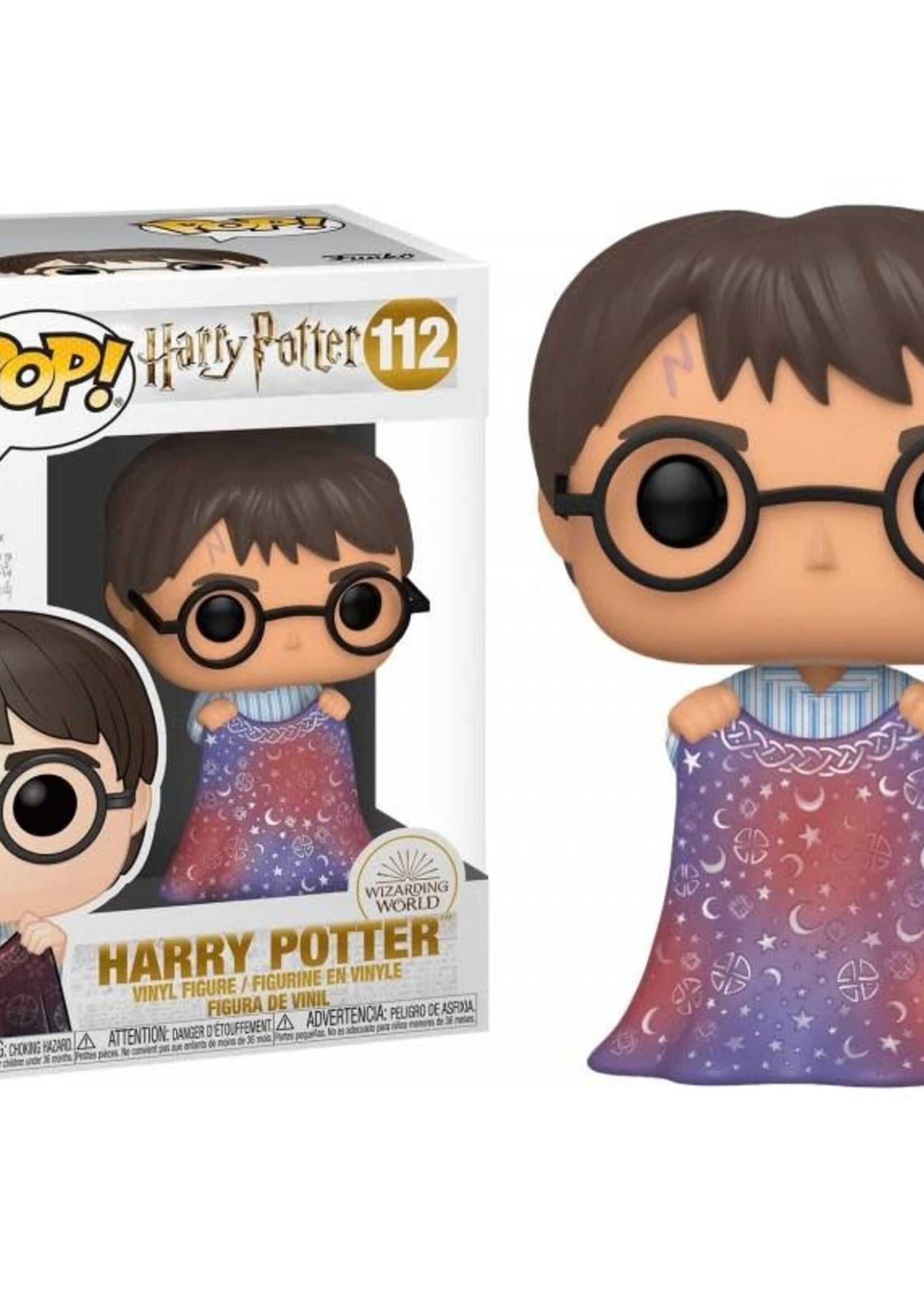 Harry Potter Funko Pop N° 112 Harry With Invisibility Cloak