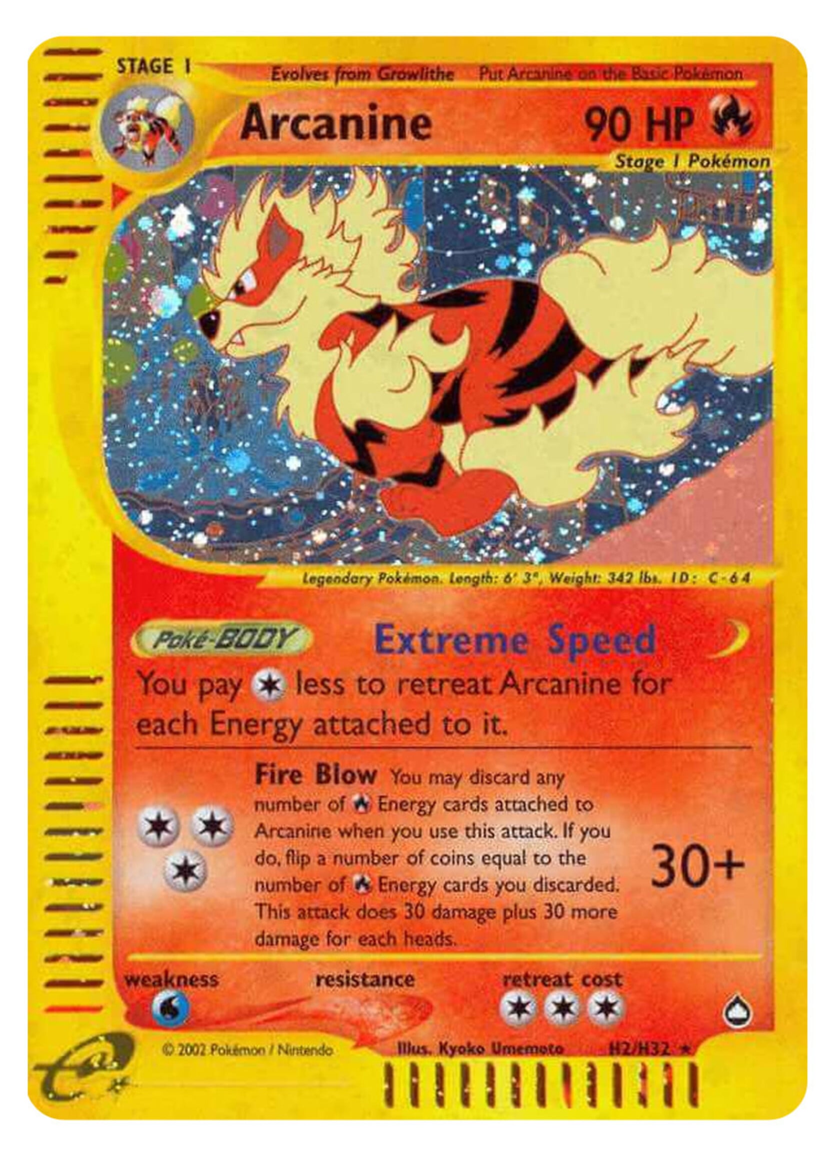 Arcanine H2 (AQ): good+