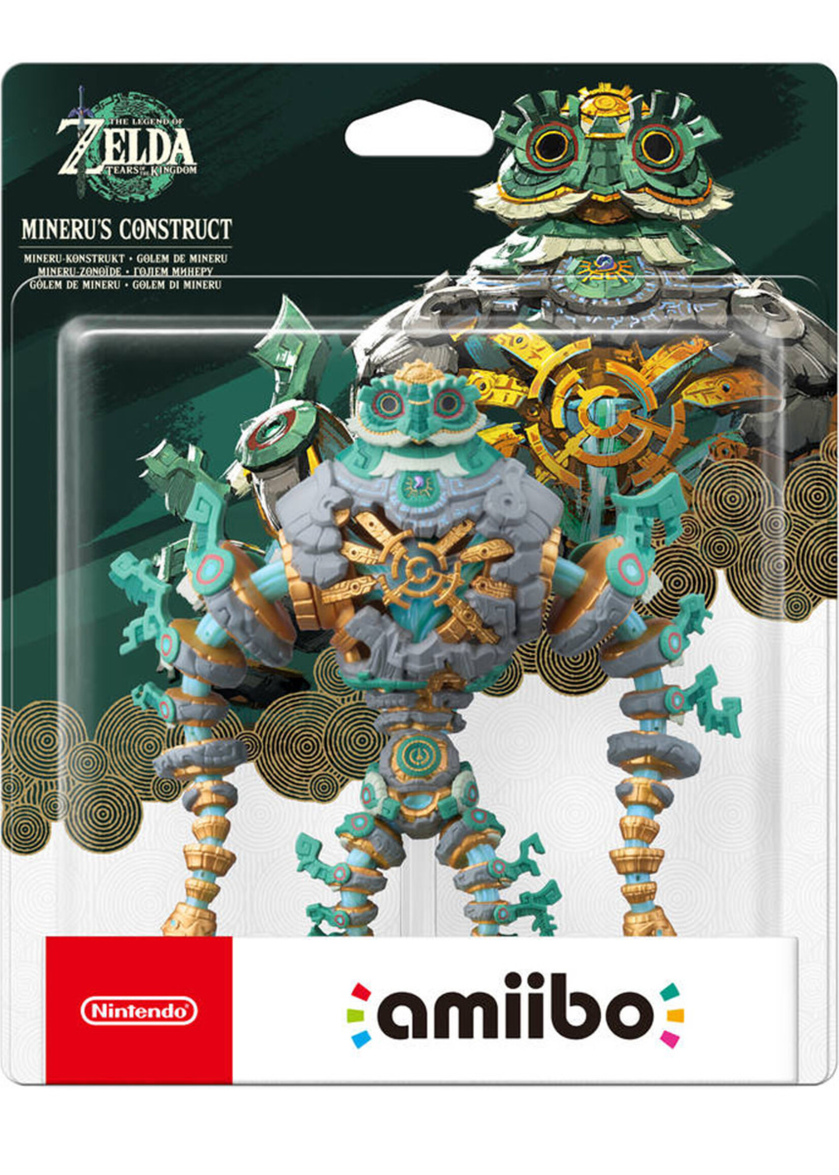 Zelda Tears of the Kingdom Amiibo Mineru's Construct