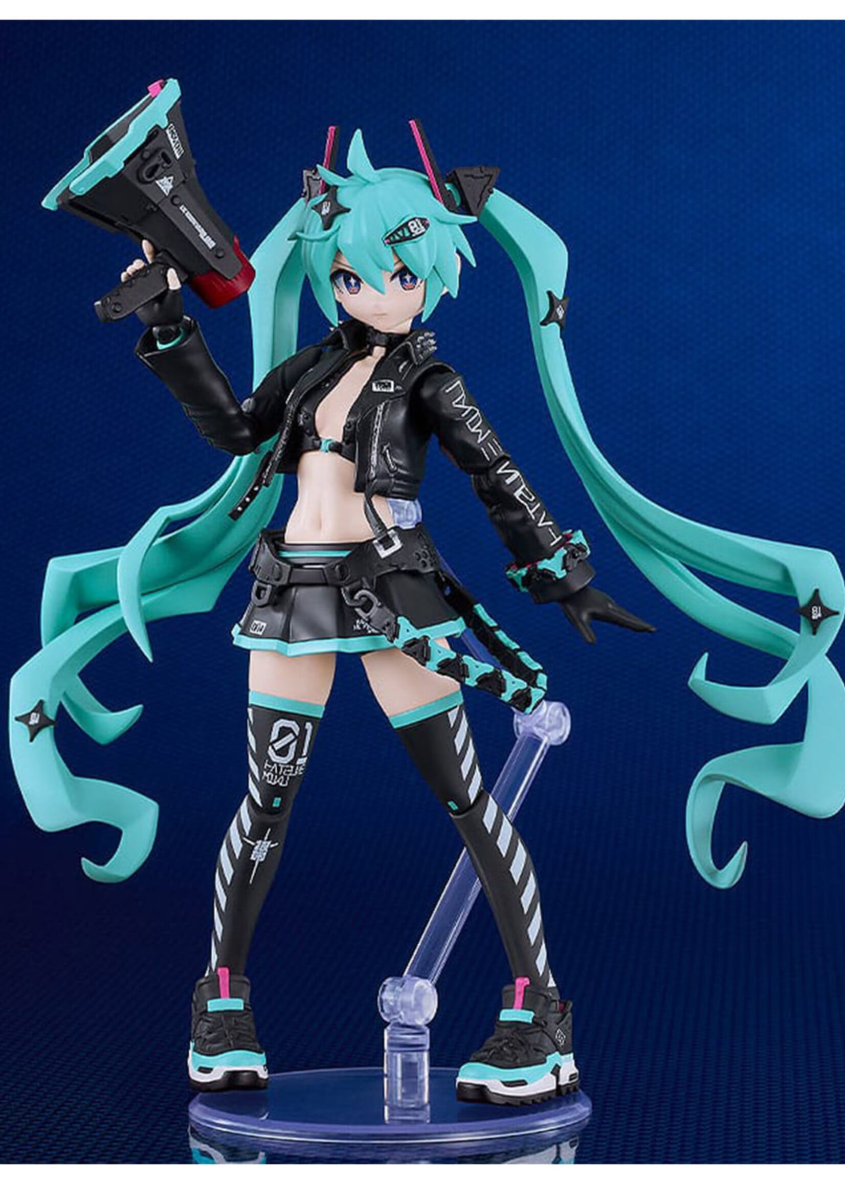Hatsune Miku Chuocho Tactical Craft Figure Plamatea 15cm