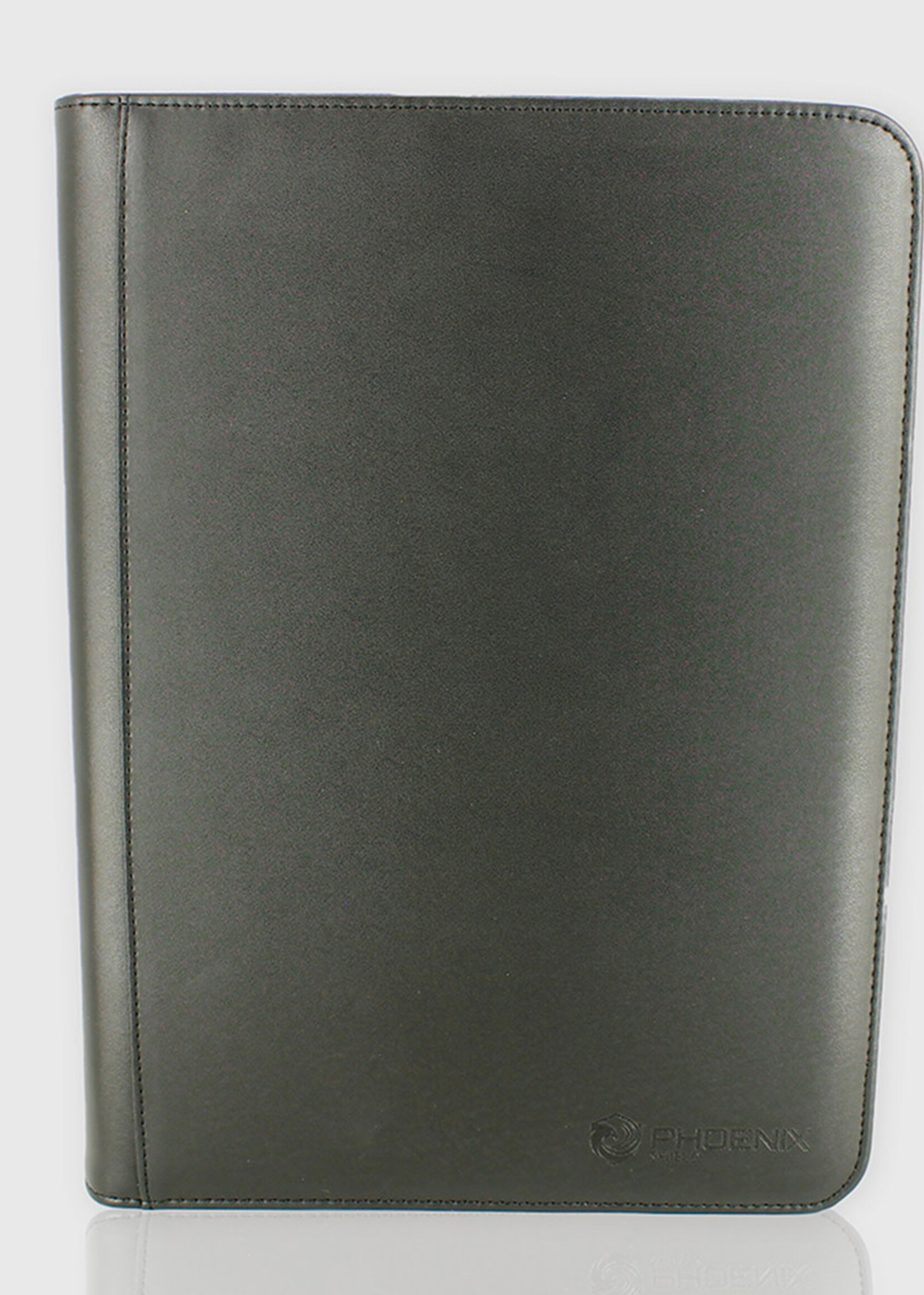 Phoenix Shield Zip 9-Pocket Portfolio Deluxe Black For 360 Cards