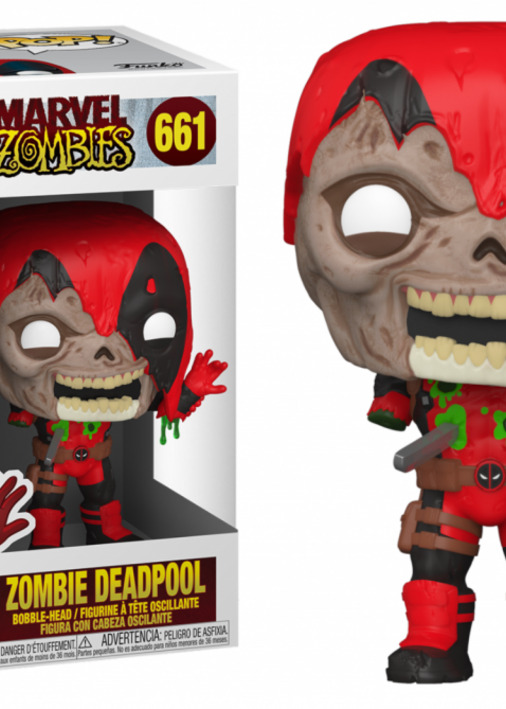 Marvel Zombies Funko Pop N° 661 Zombie Deadpool