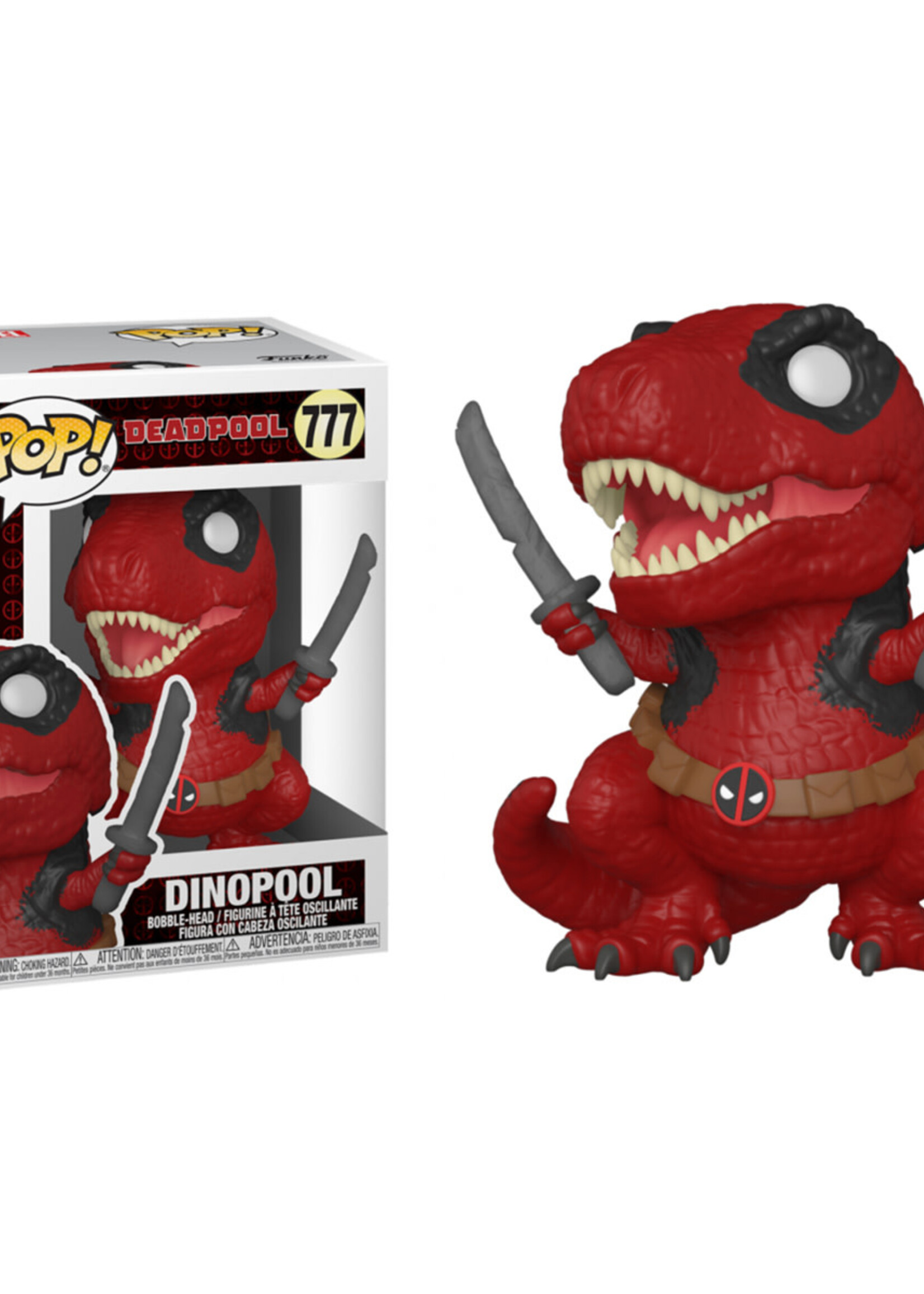 Deadpool 30th Anniversary Funko Pop N° 777 Dinopool