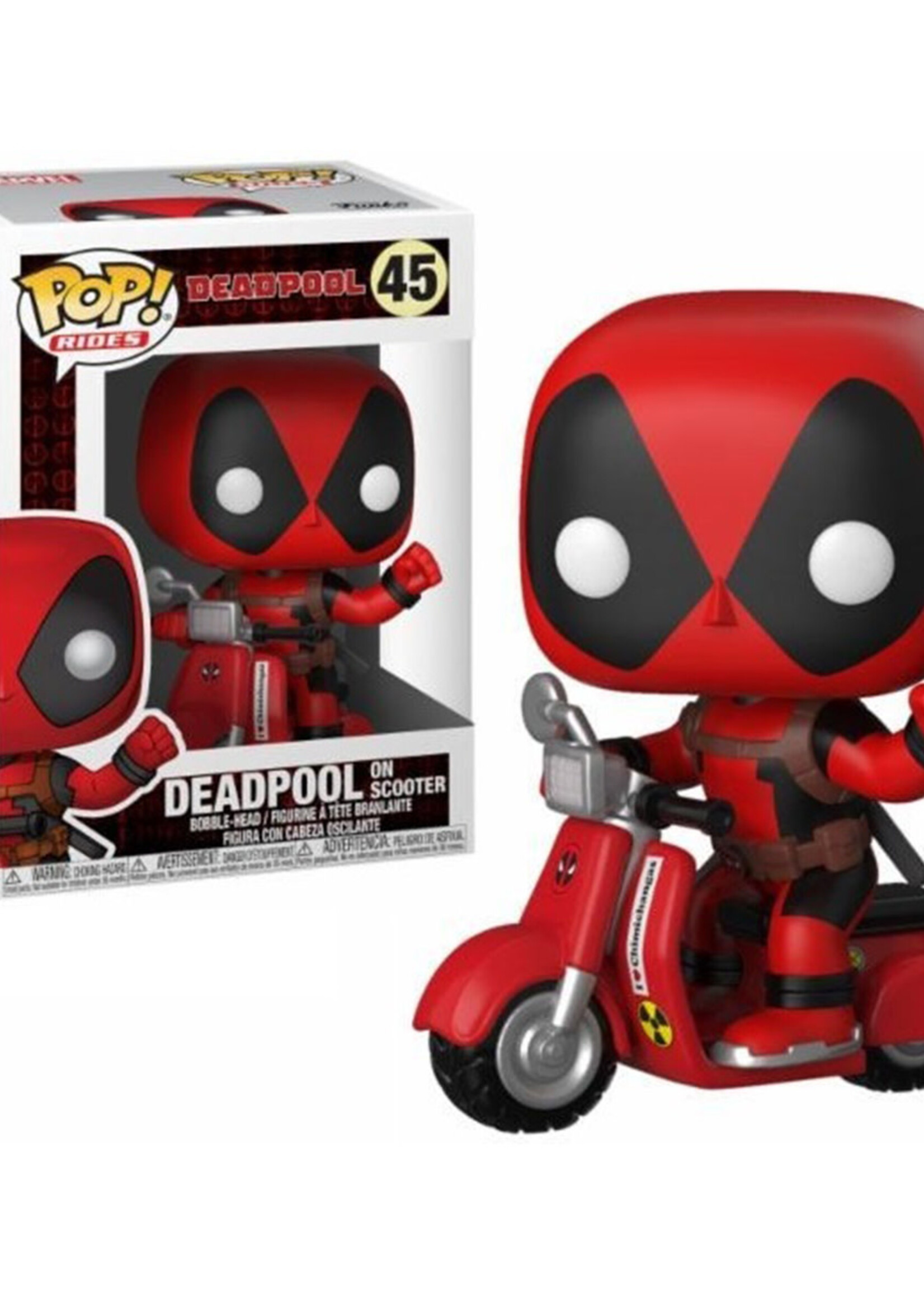 Deadpool Funko Pop N° 48 Deadpool on Scooter