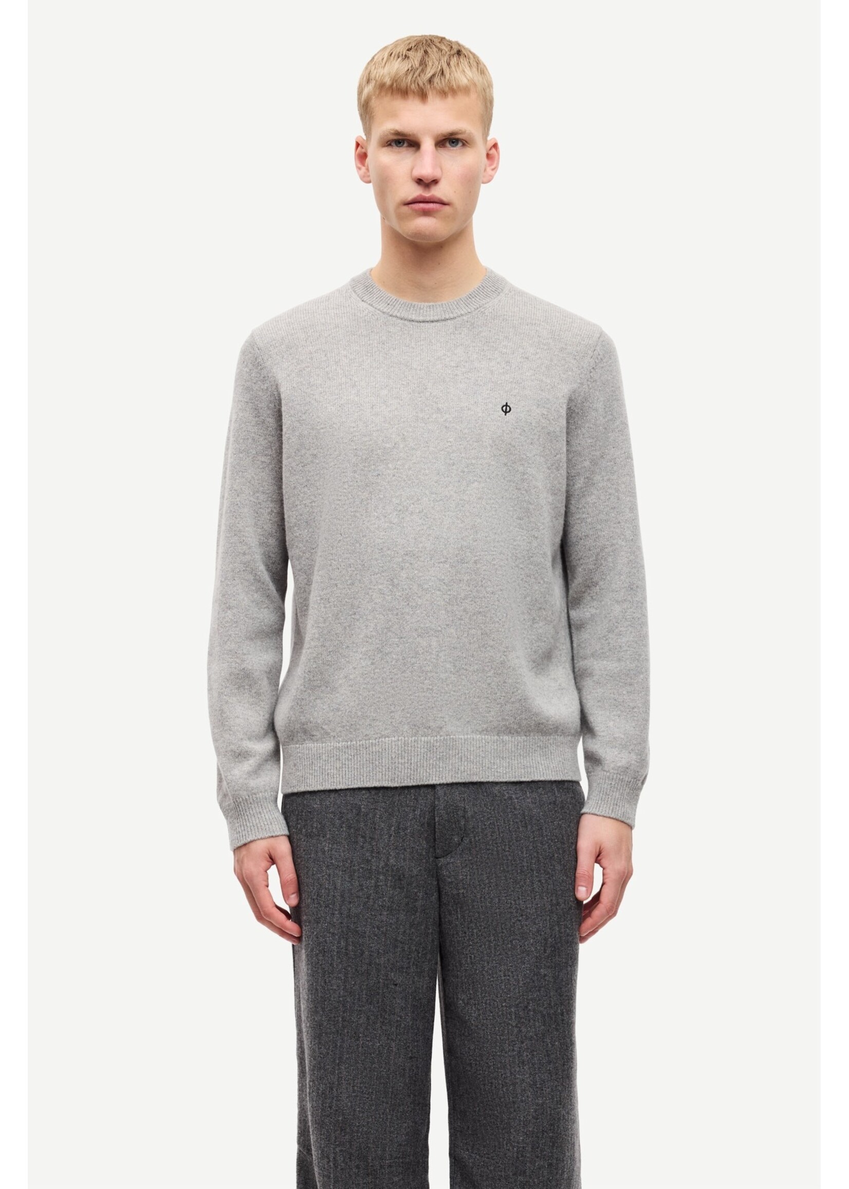 Samsøe Samsøe Sapatrik Sweater - Grey Mel
