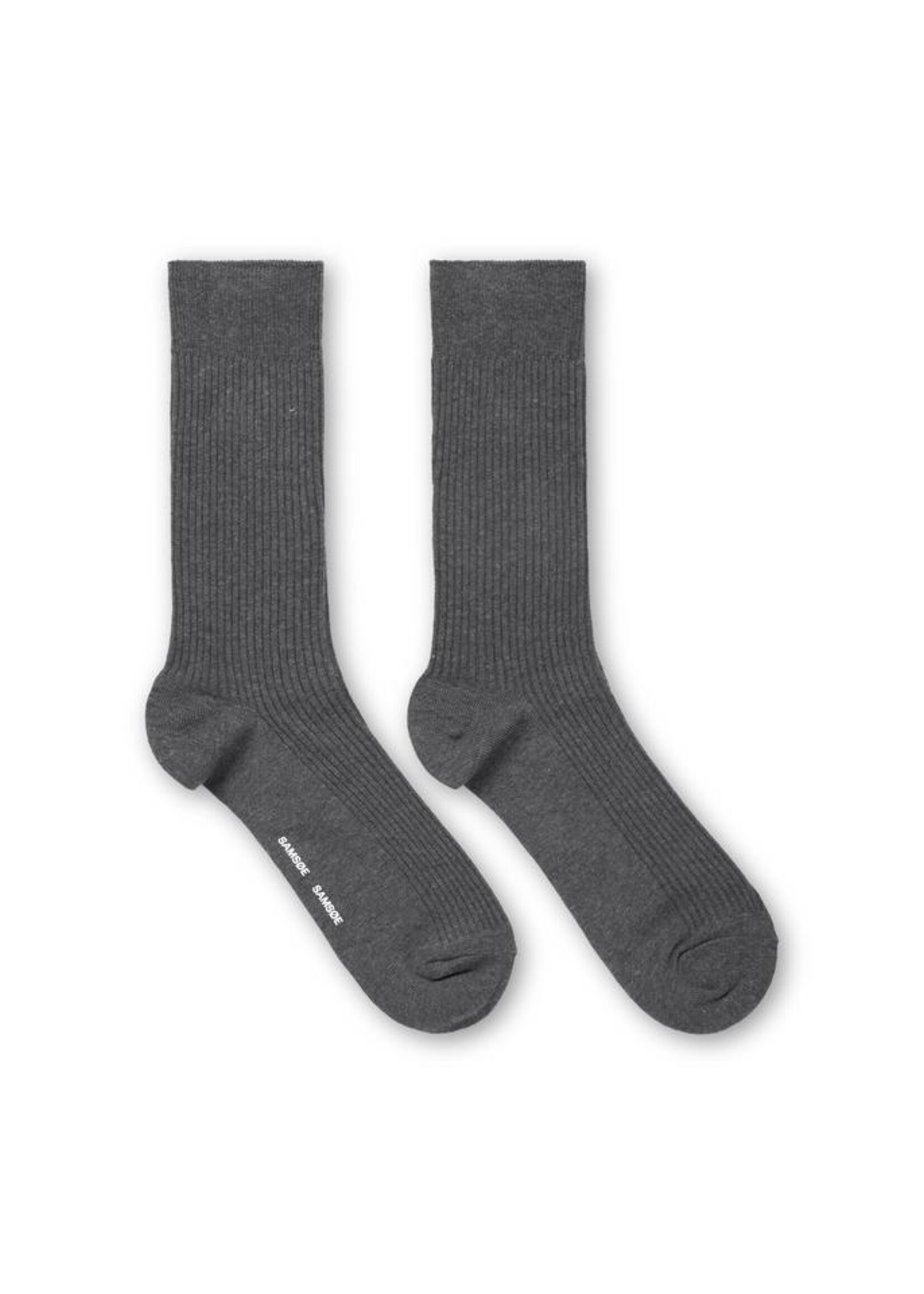 Samsøe Samsøe Hanse Socks - Dark Grey Mel