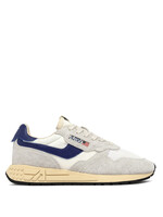 Autry Reelwind low man - Suede White / Limoges