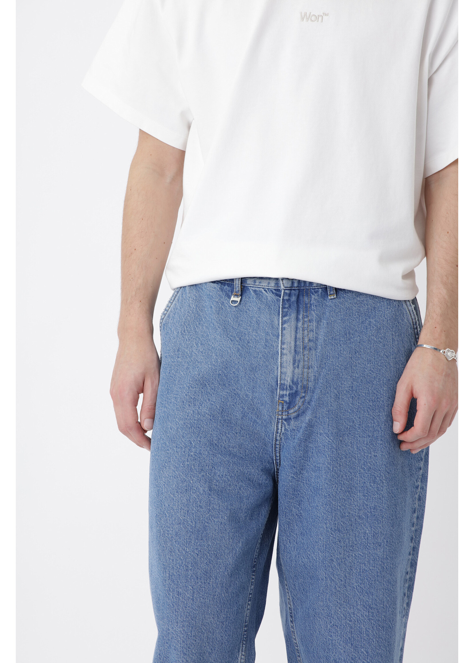 Won Hundred Dian Pants - Yal Medium Blue