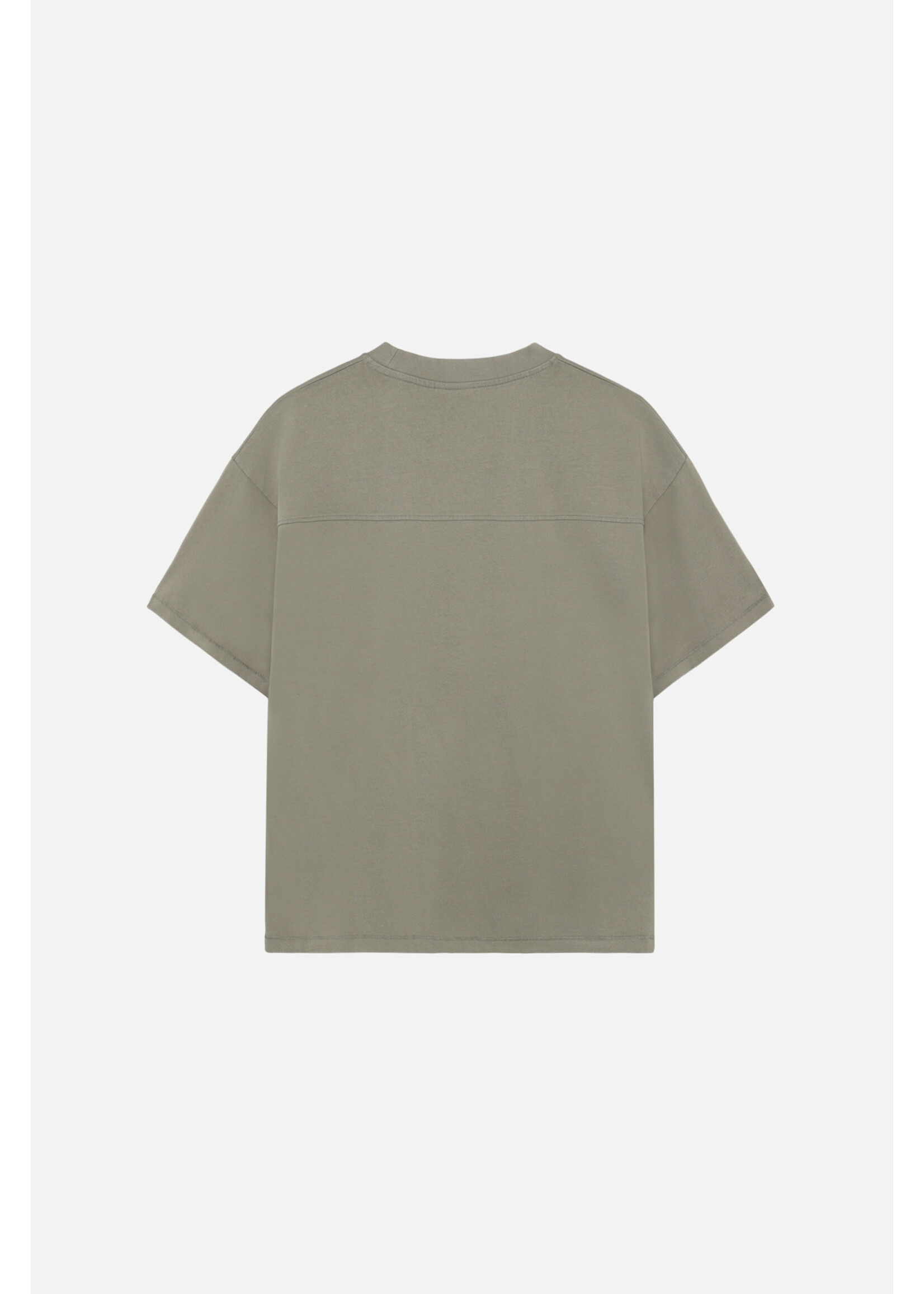 Won Hundred Won Hundred Staff Boxy Tee - Washed Vetiver