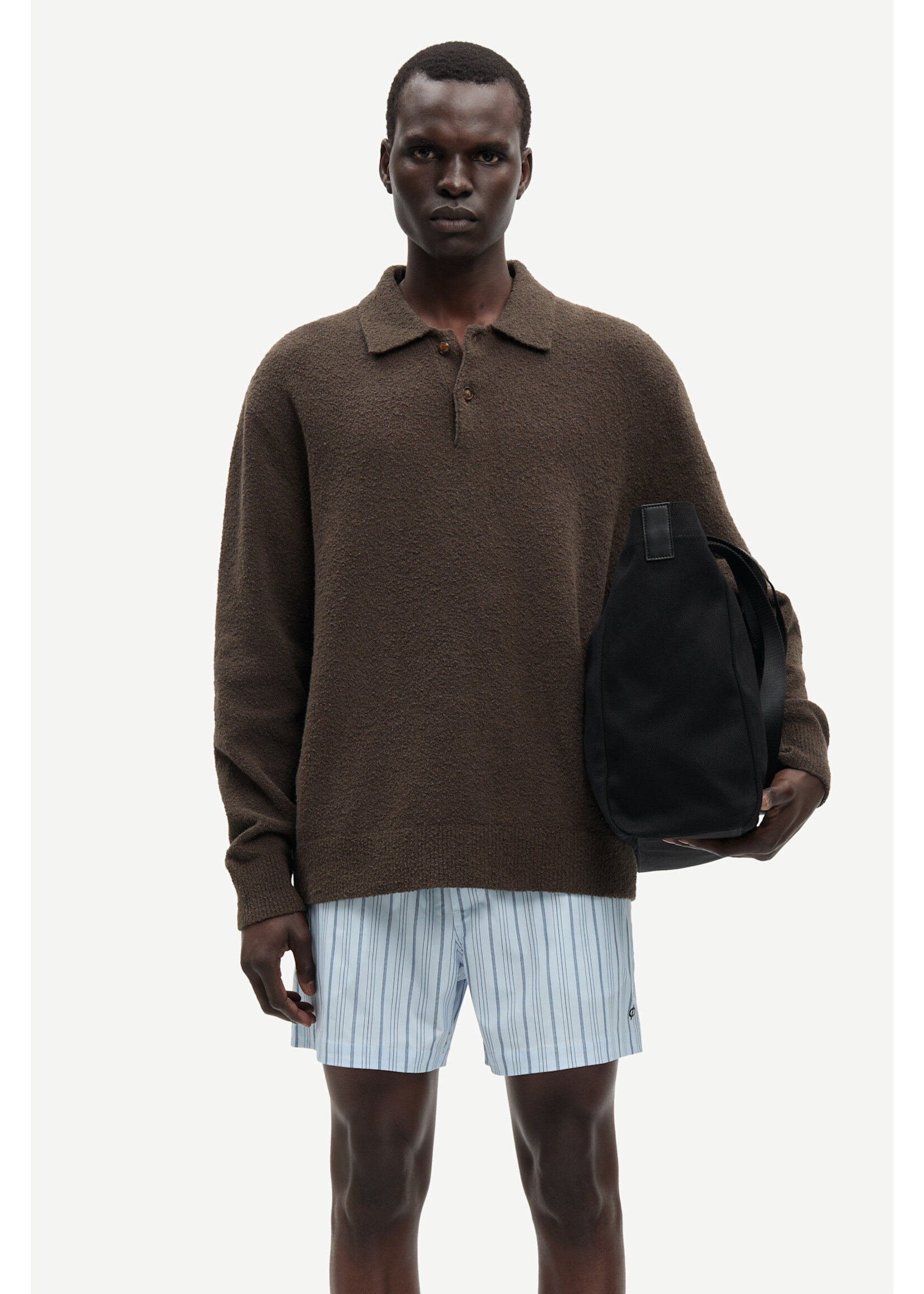 Samsøe Samsøe Sanino Polo - Black Olive