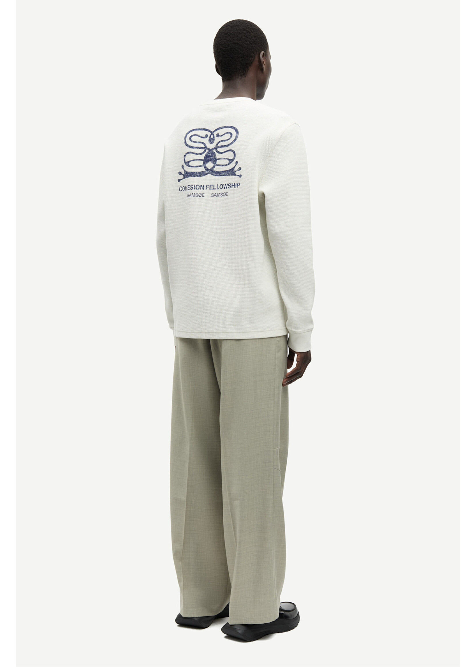 Samsøe Samsøe Samsoe Samsoe Safellow LS t-shirt - Clear Cream