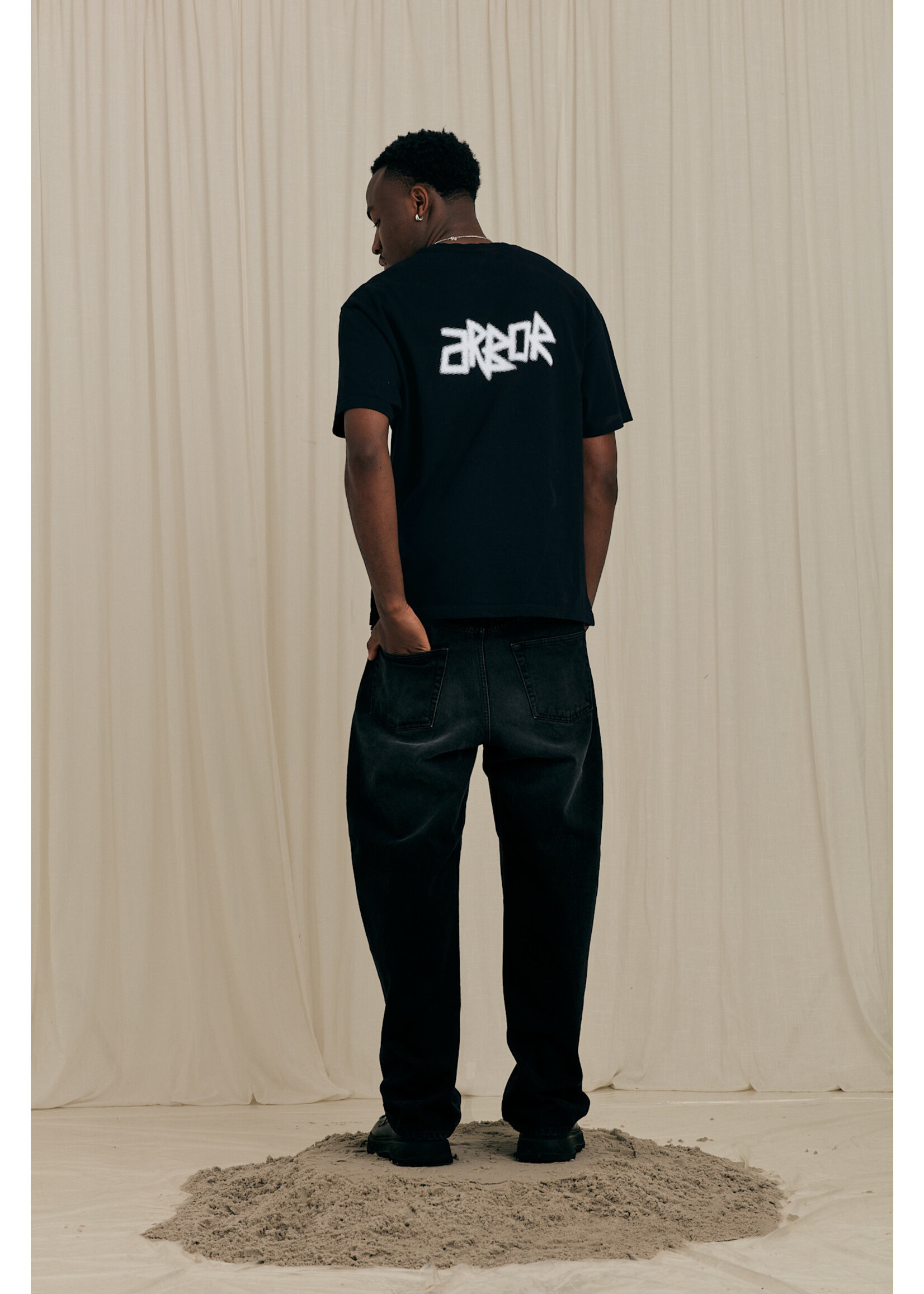 Arbor Antwerp Dotwork T-Shirt - Black