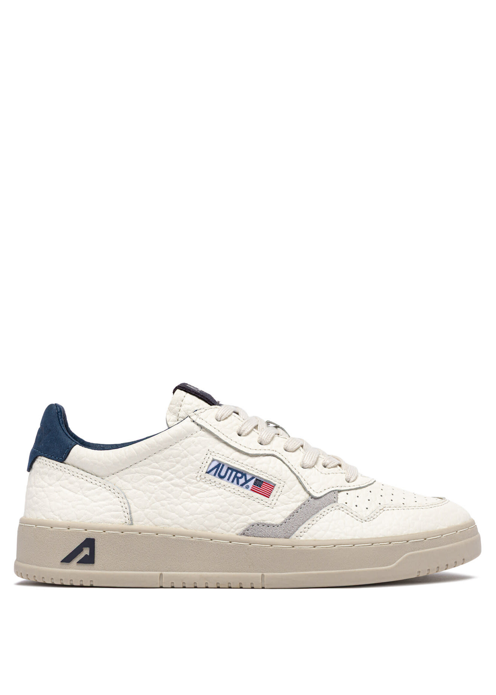 Autry Autry Medalist Low Man - Elephant Suede Blue