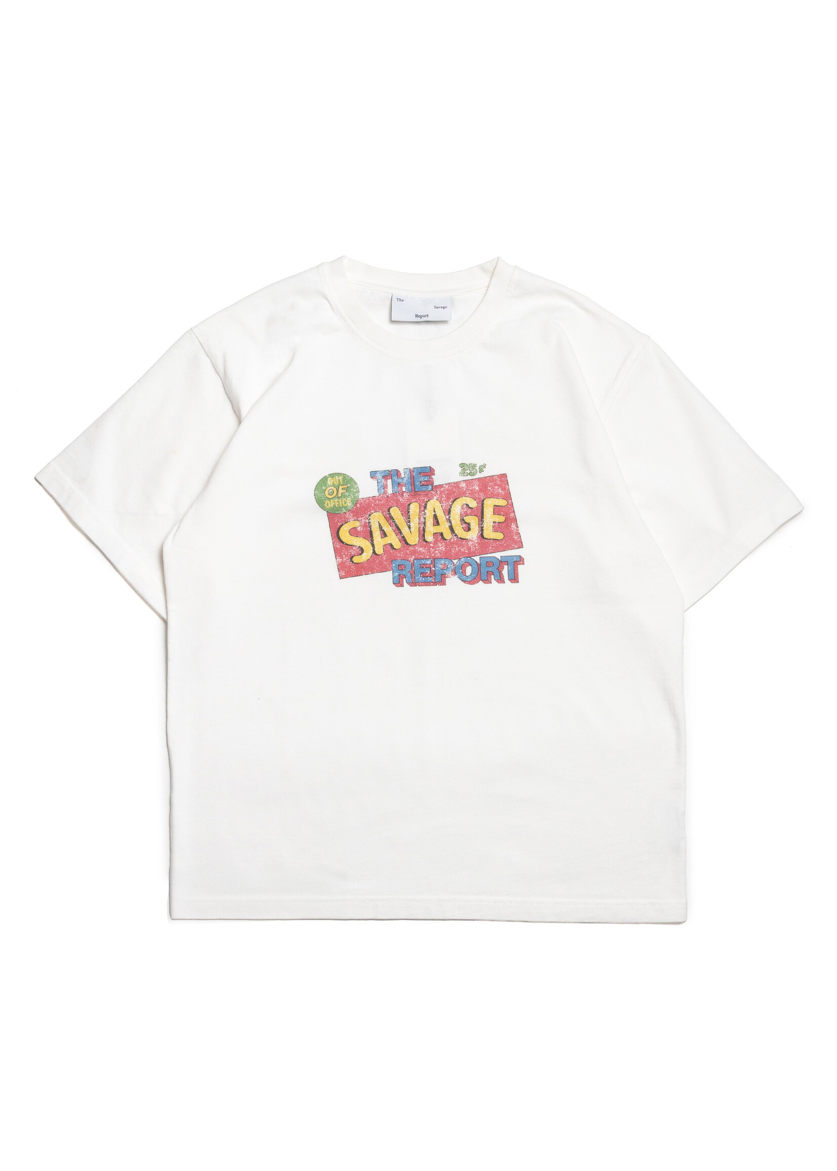 The Savage Report The Savage Report TSR Comic T-shirt - Off White