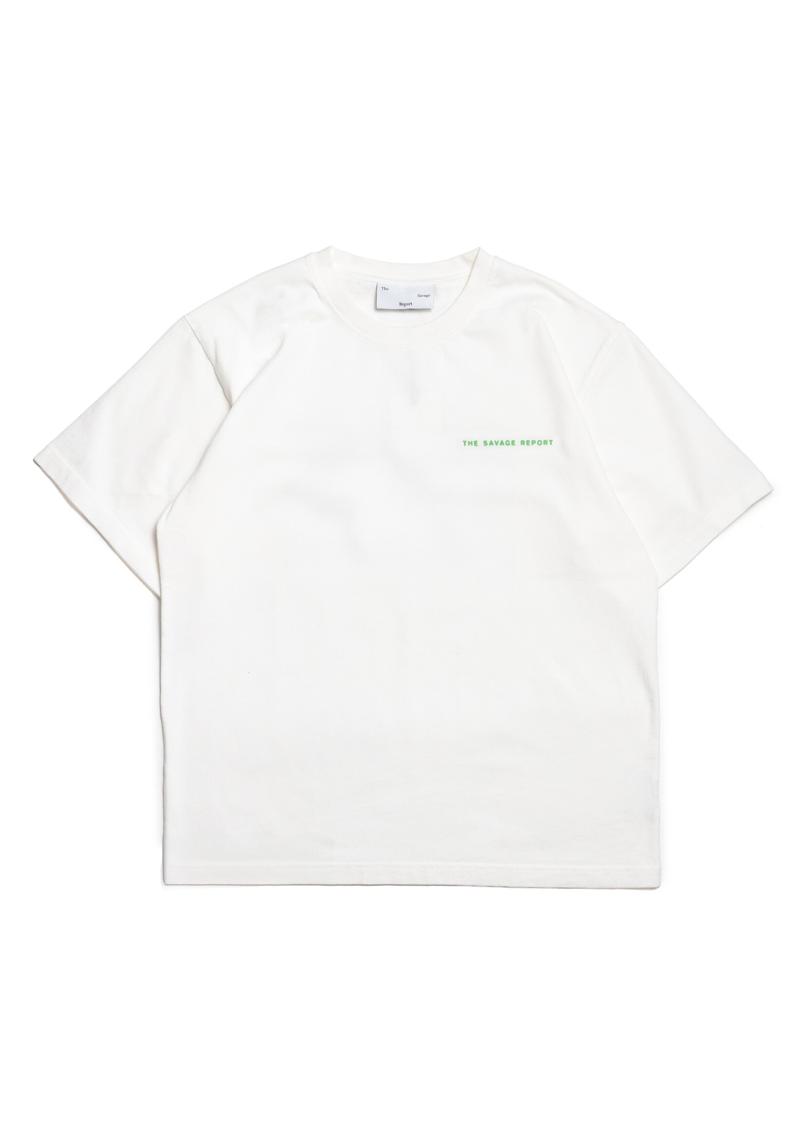 The Savage Report The Savage Report TSR Optic T-Shirt - Off White