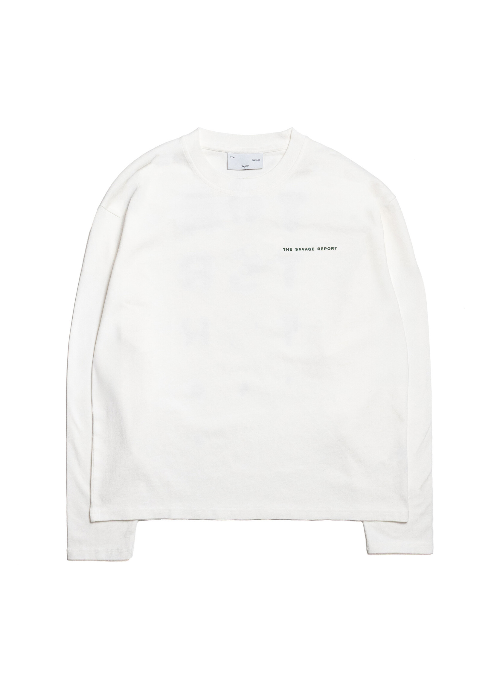 The Savage Report The Savage Report TSR Optic Longsleeve - Offwhite / Green