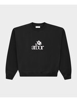 Arbor Antwerp Arbor Antwerp Flower Crewneck - Black