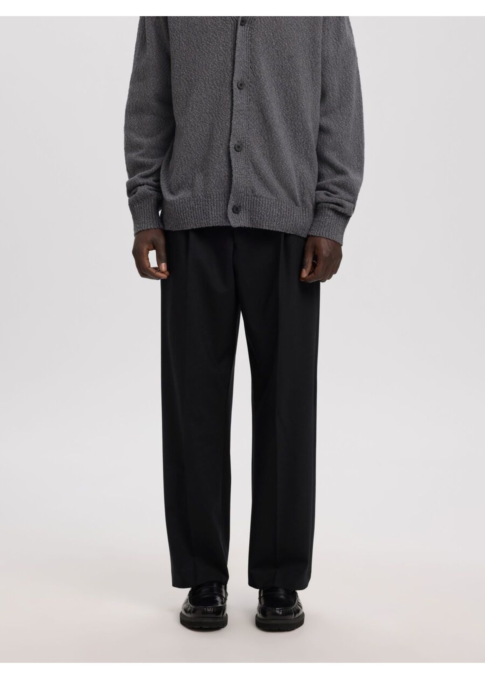 Annarr Anrnorr Wool Blend Trousers - Black