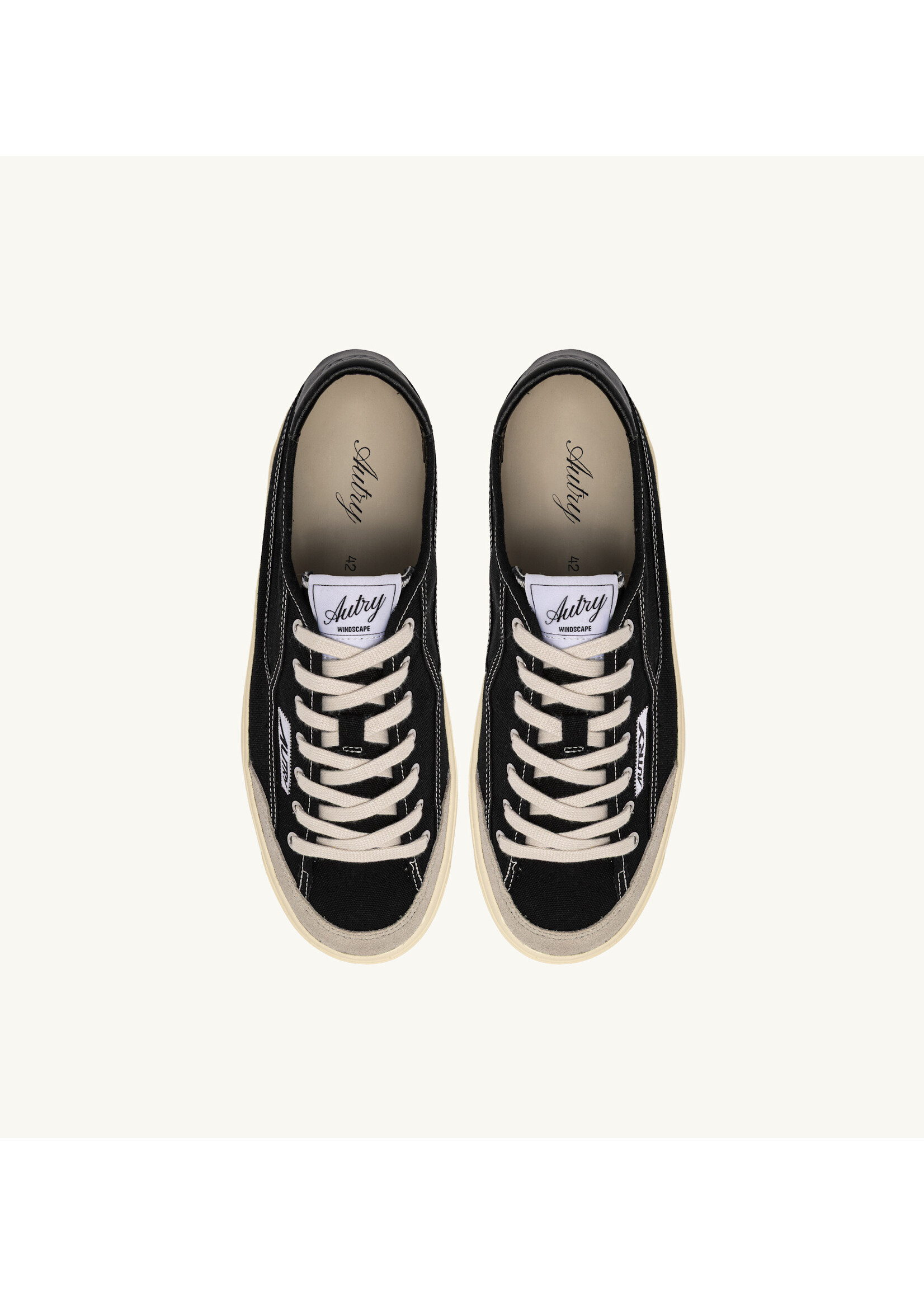 Autry Autry Windscape Low man - Black Canvas