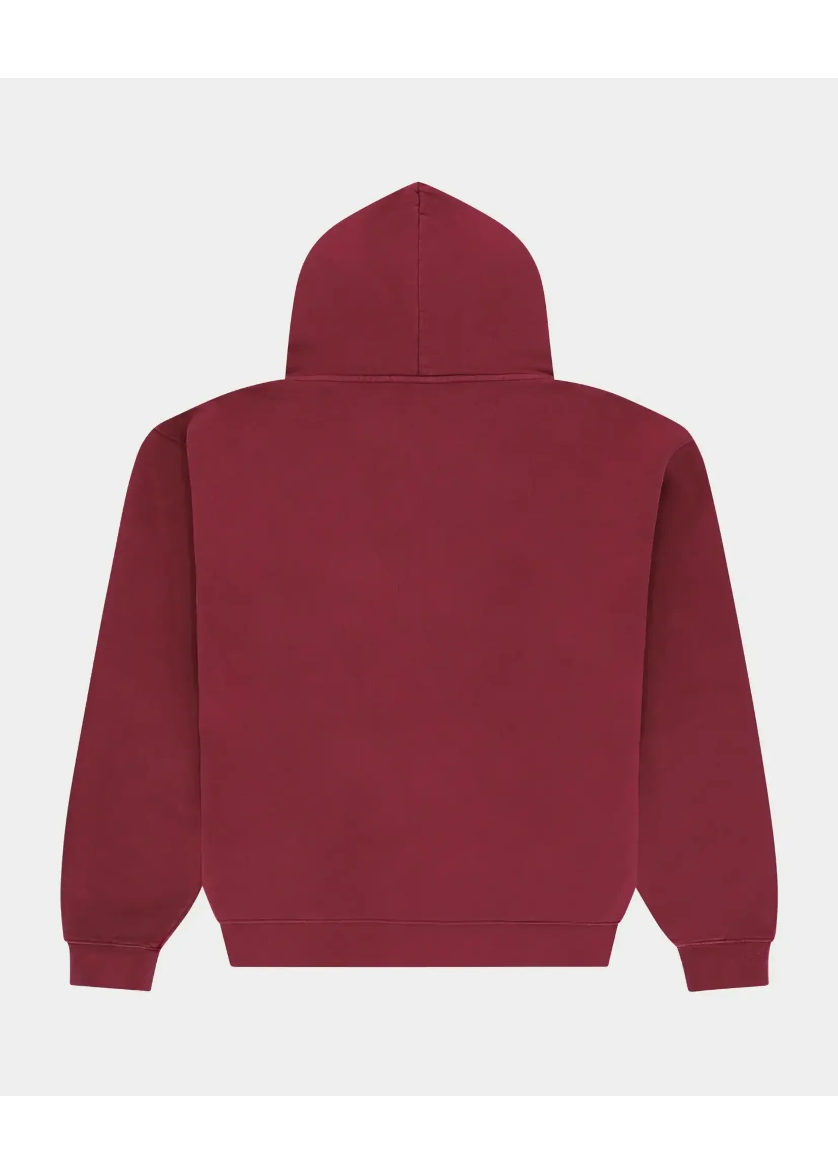 Arbor Antwerp Arbor Antwerp Burgundy Patch Zip Hoodie - Burgundy