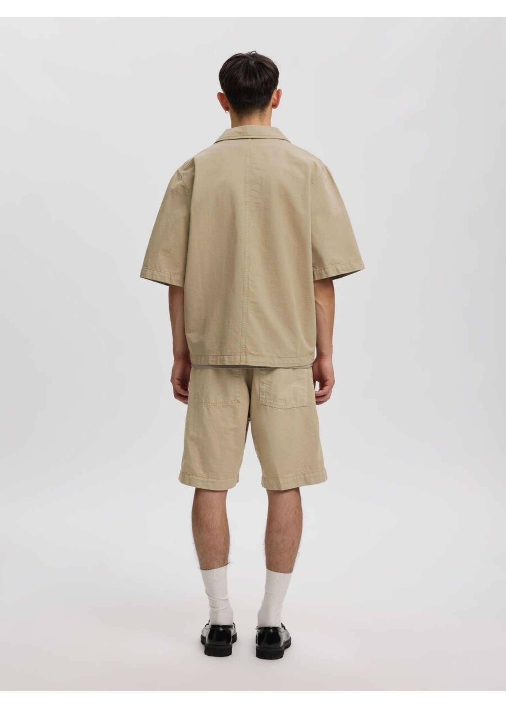 Annarr Annarr Anrebbe Overshirt SS - Weathered Teak