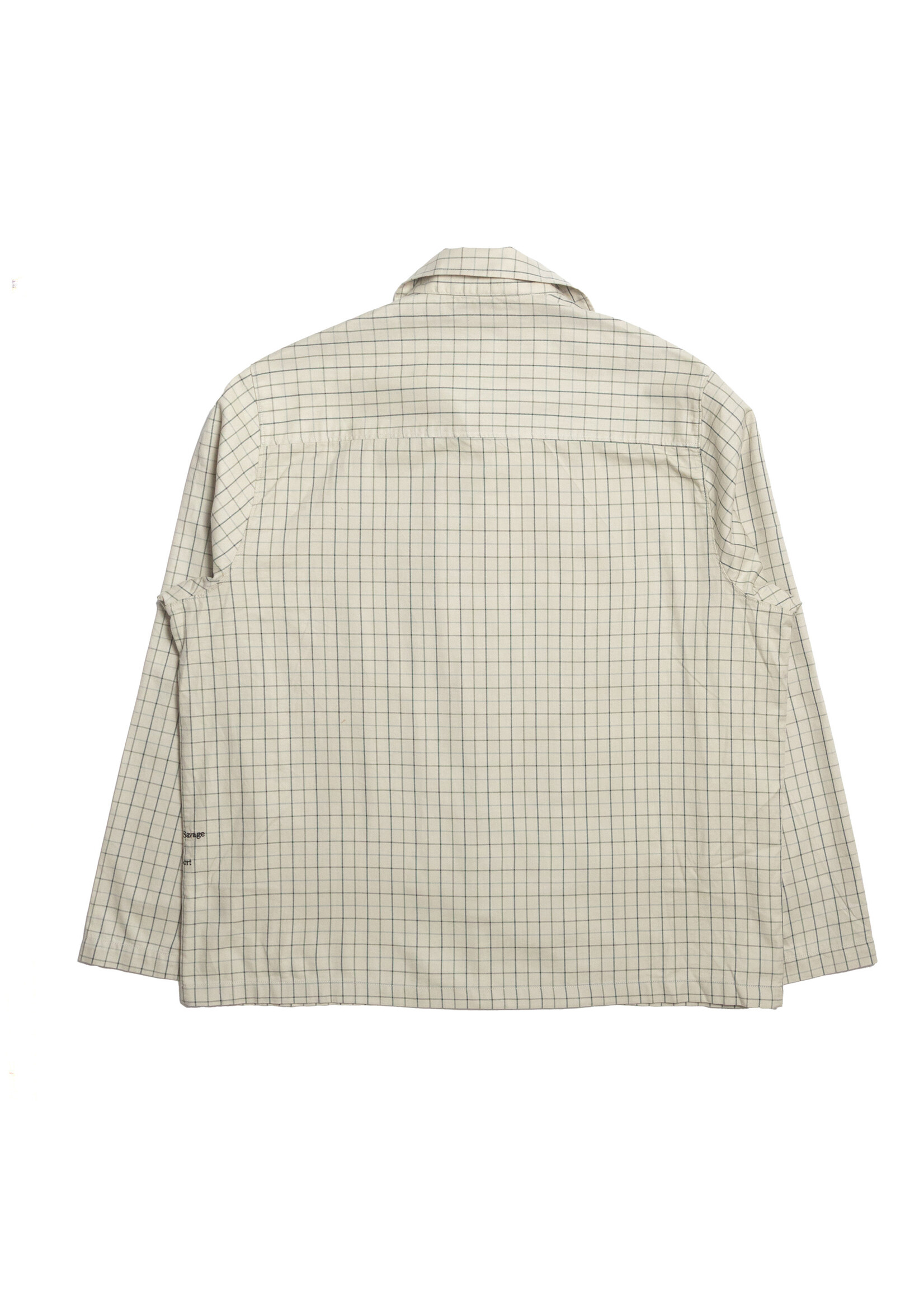 The Savage Report The Savage Report Checked Shirt - Green check