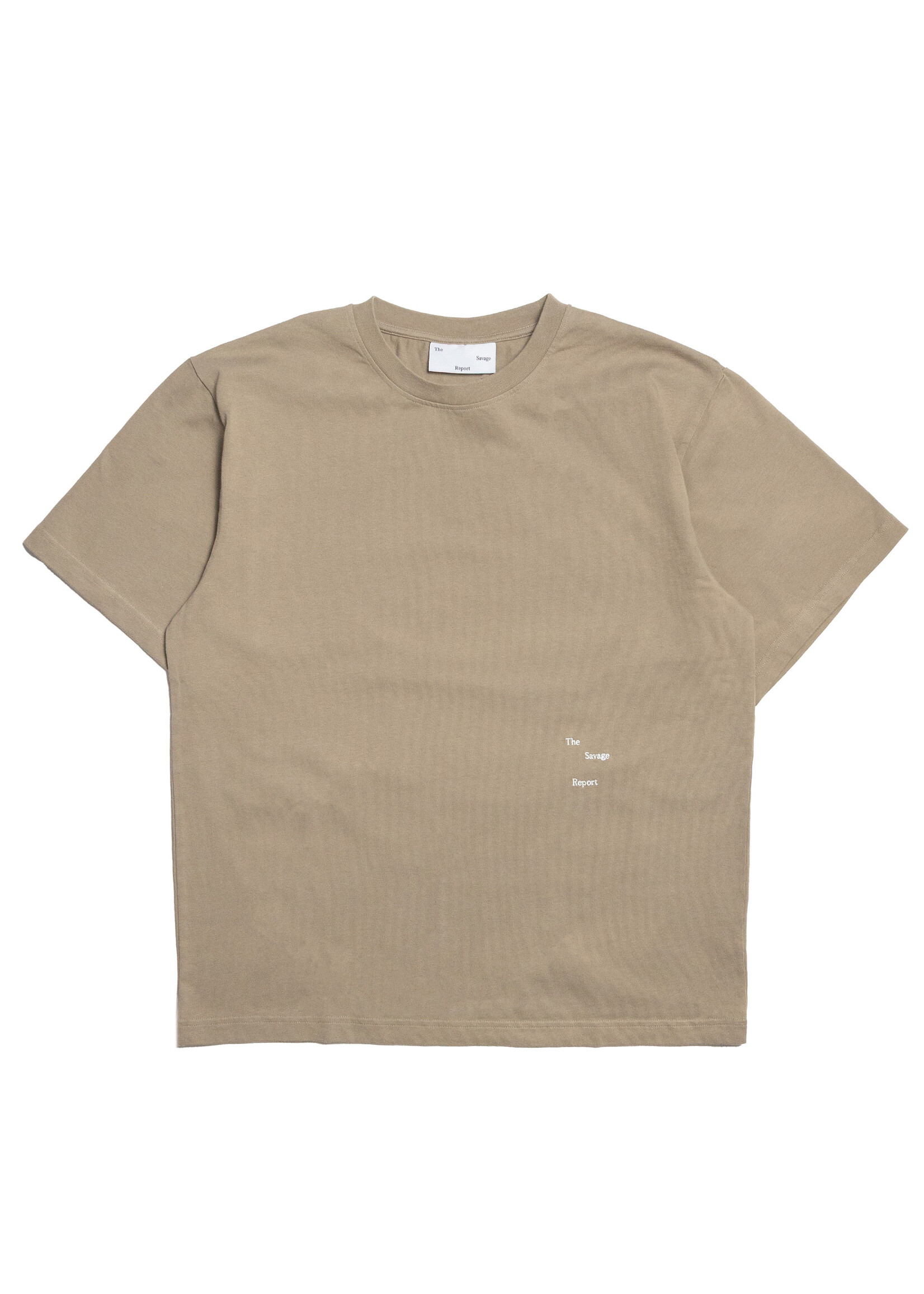 The Savage Report The Savage Report Logo Bar T-Shirt - Silver Sage