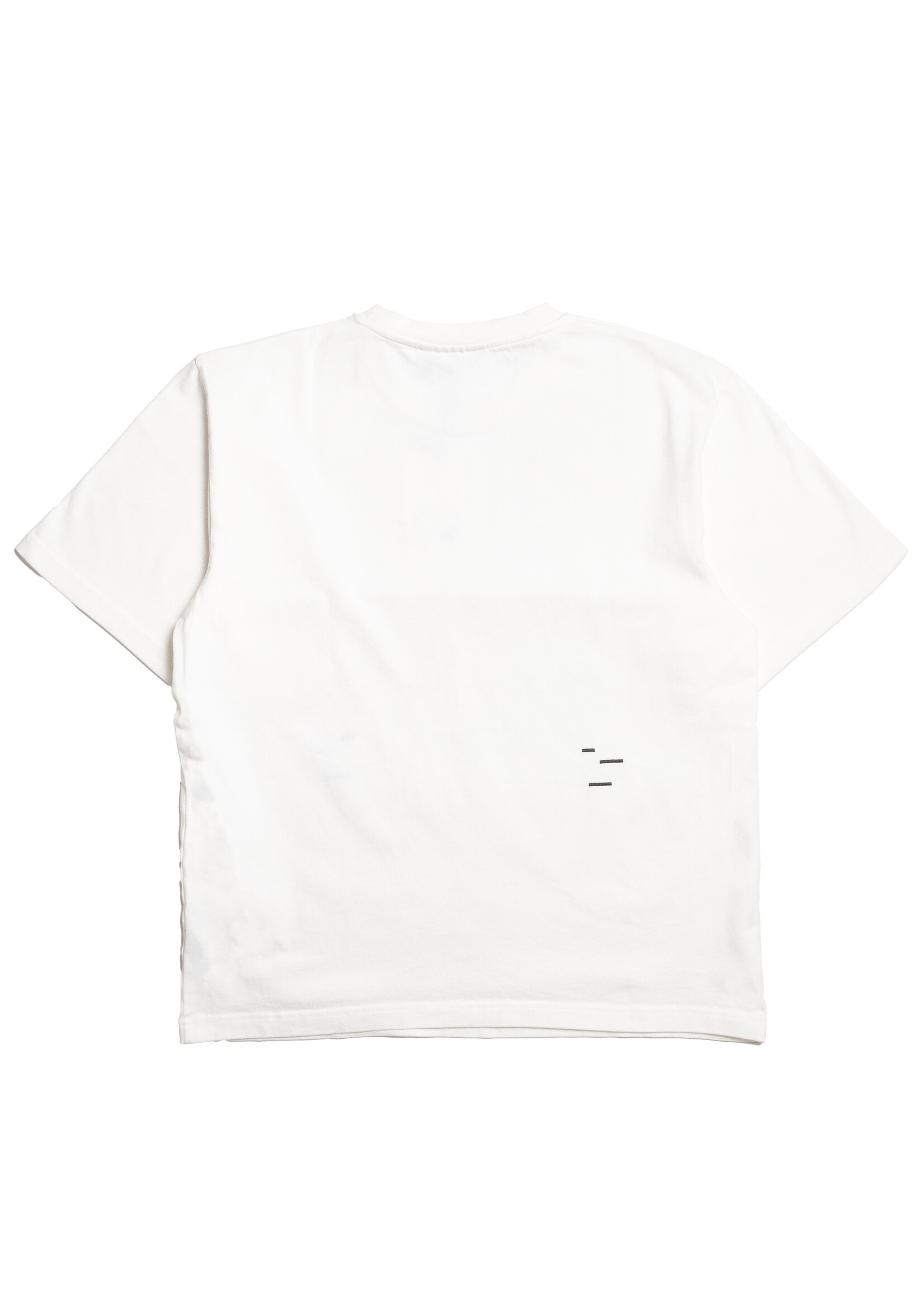 The Savage Report The Savage Report Logo Bar T-Shirt - Off White