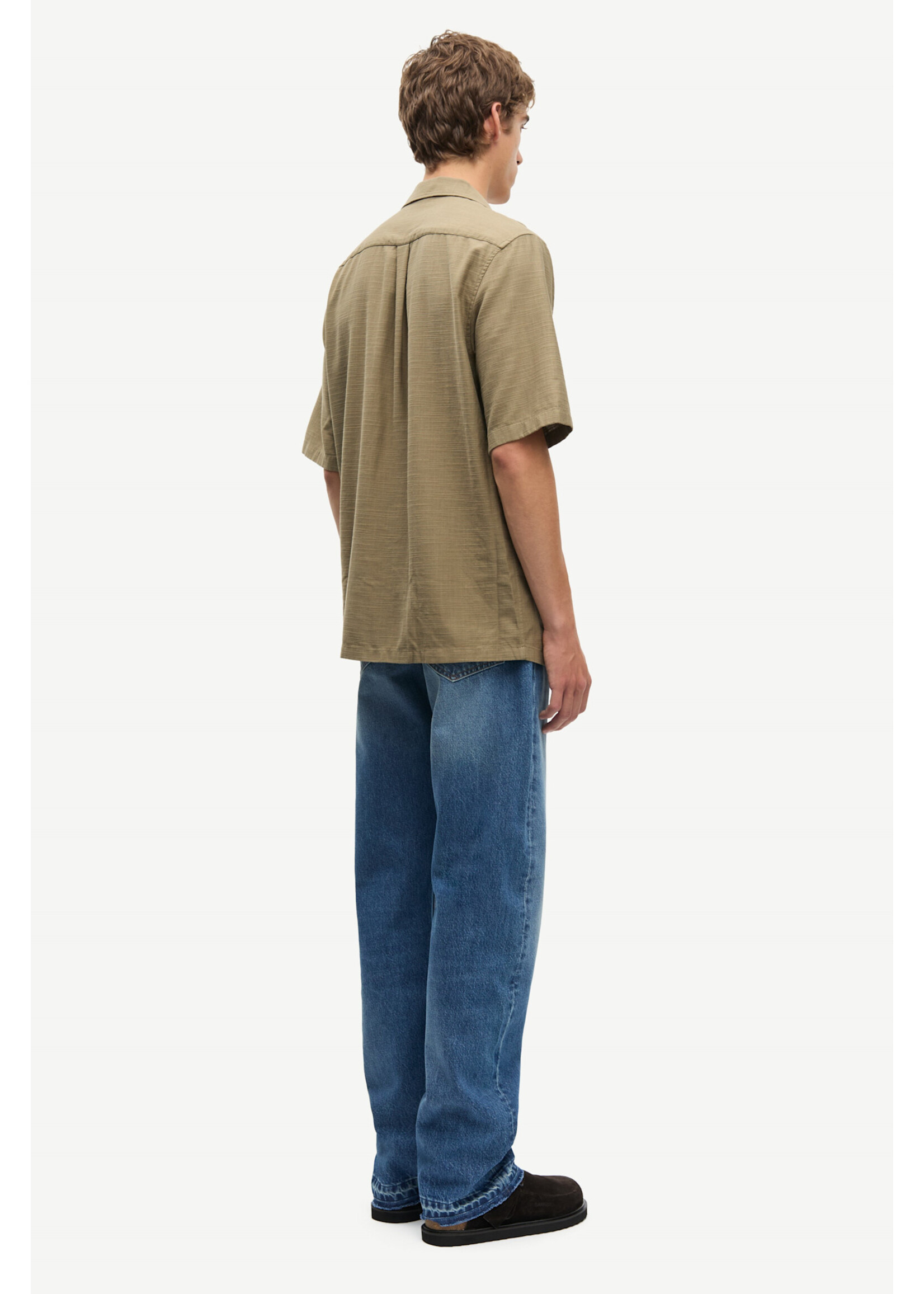Samsøe Samsøe Samsoe Samsoe Saoscar AX Shirt - Dusky Green