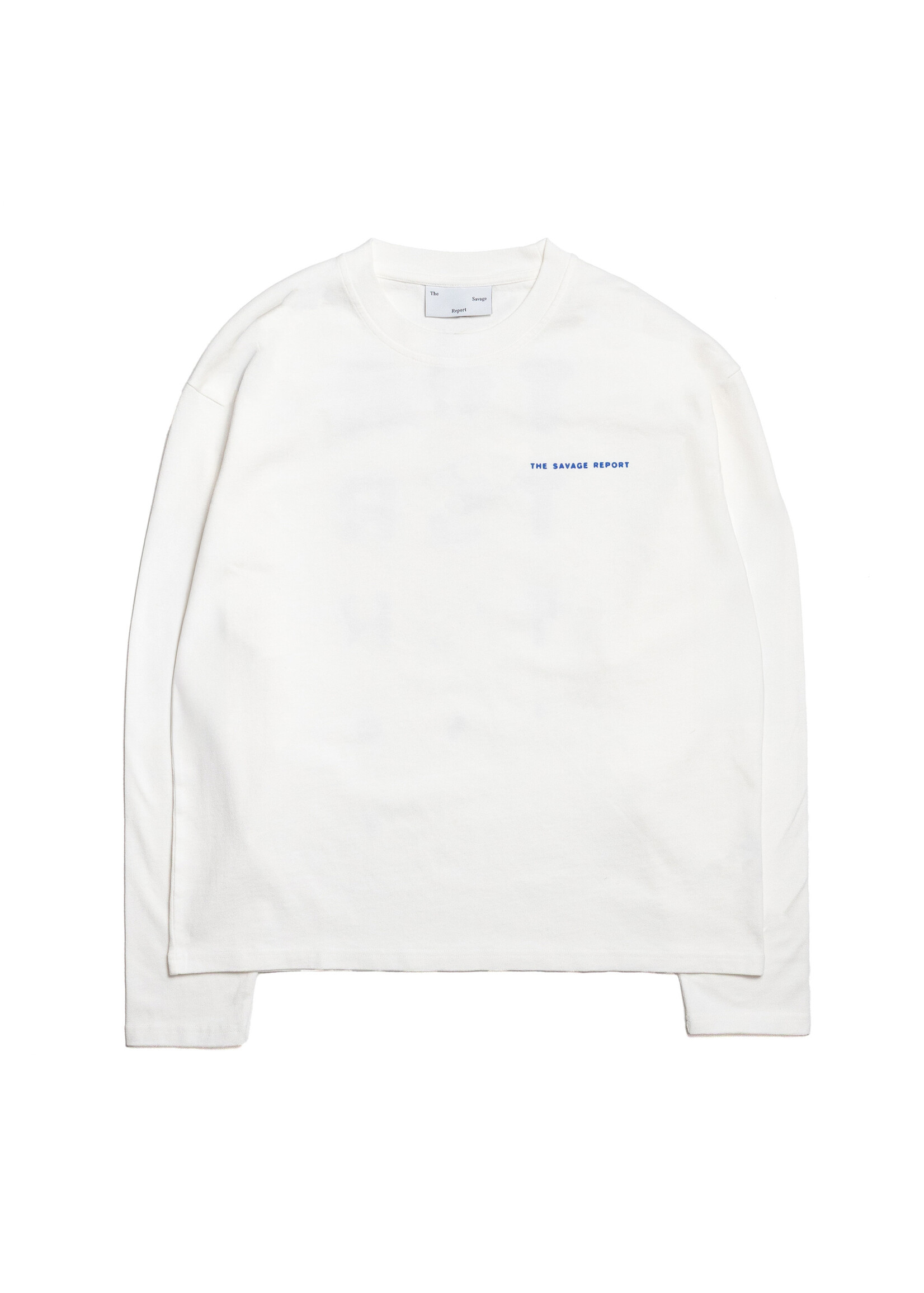The Savage Report The Savage Report TSR Optic Longsleeve - Offwhite / Navy
