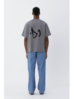 Won Hundred Won Hundred LA Logo T-Shirt - Charcoal Grey