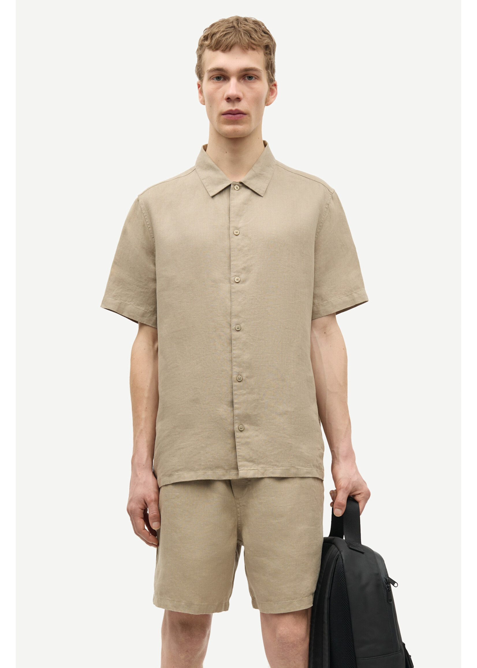 Samsøe Samsøe Samsoe Samsoe Saavan JX shirt - Aluminium