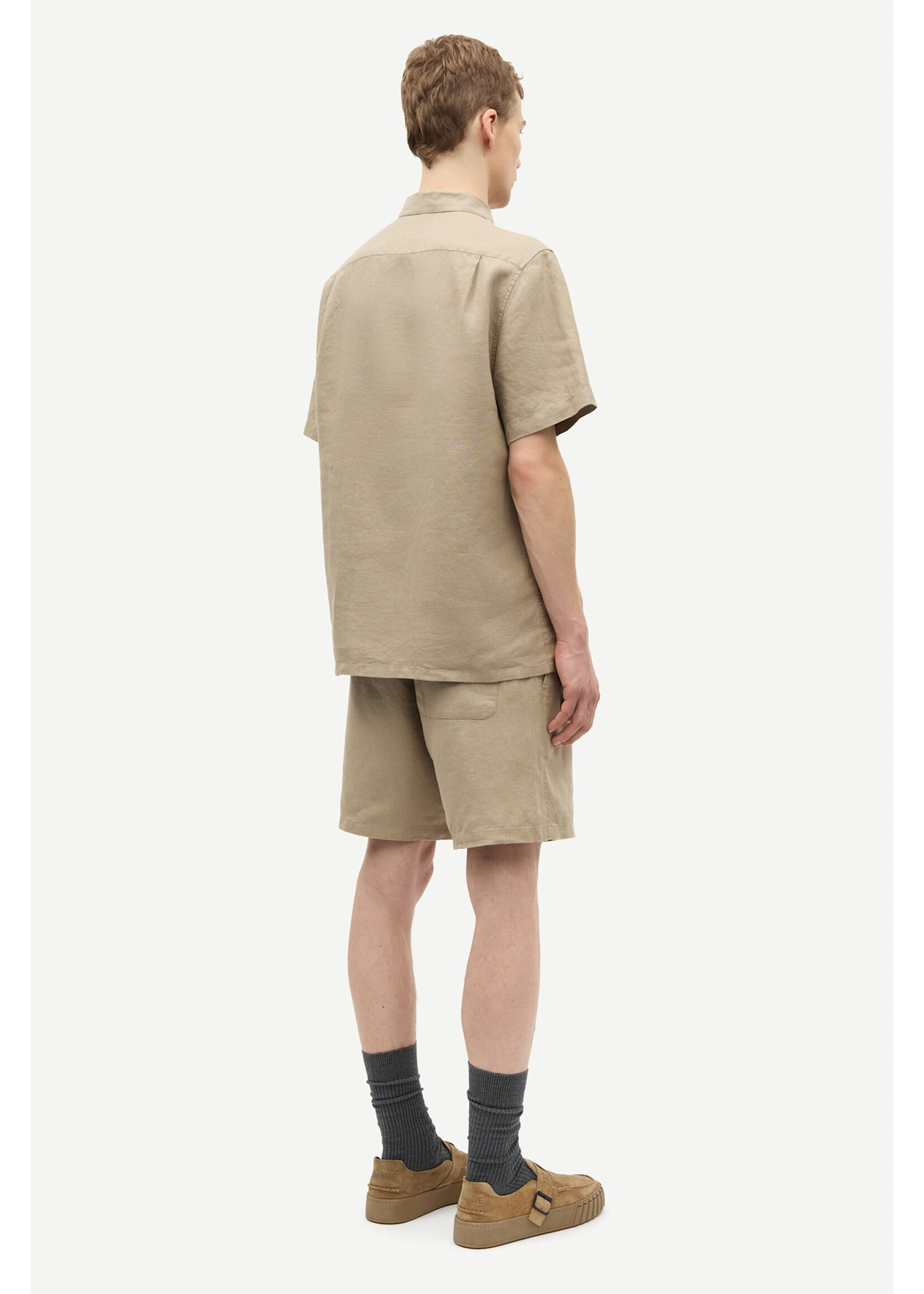Samsøe Samsøe Samsoe Samsoe Saavan JX shirt - Aluminium