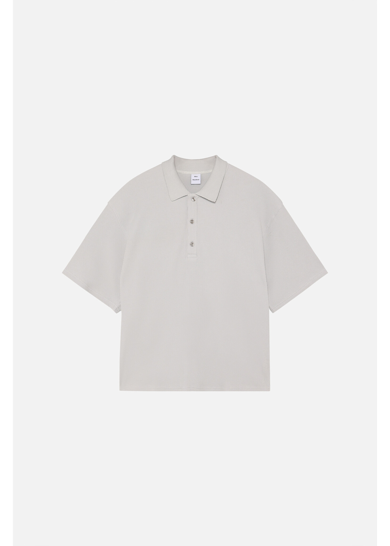 Won Hundred Won Hundred Topper Polo - Quiet Gray