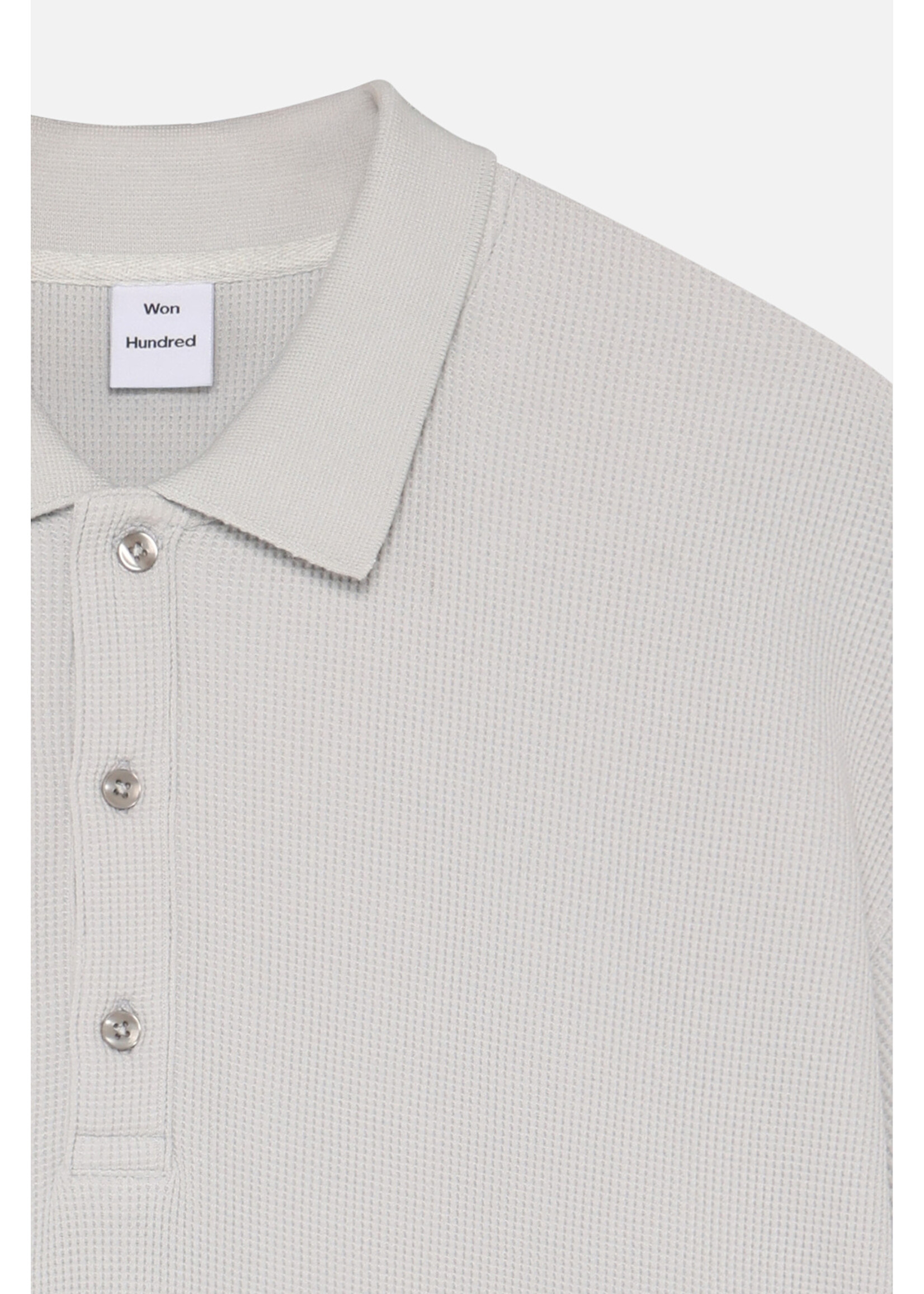 Won Hundred Won Hundred Topper Polo - Quiet Gray