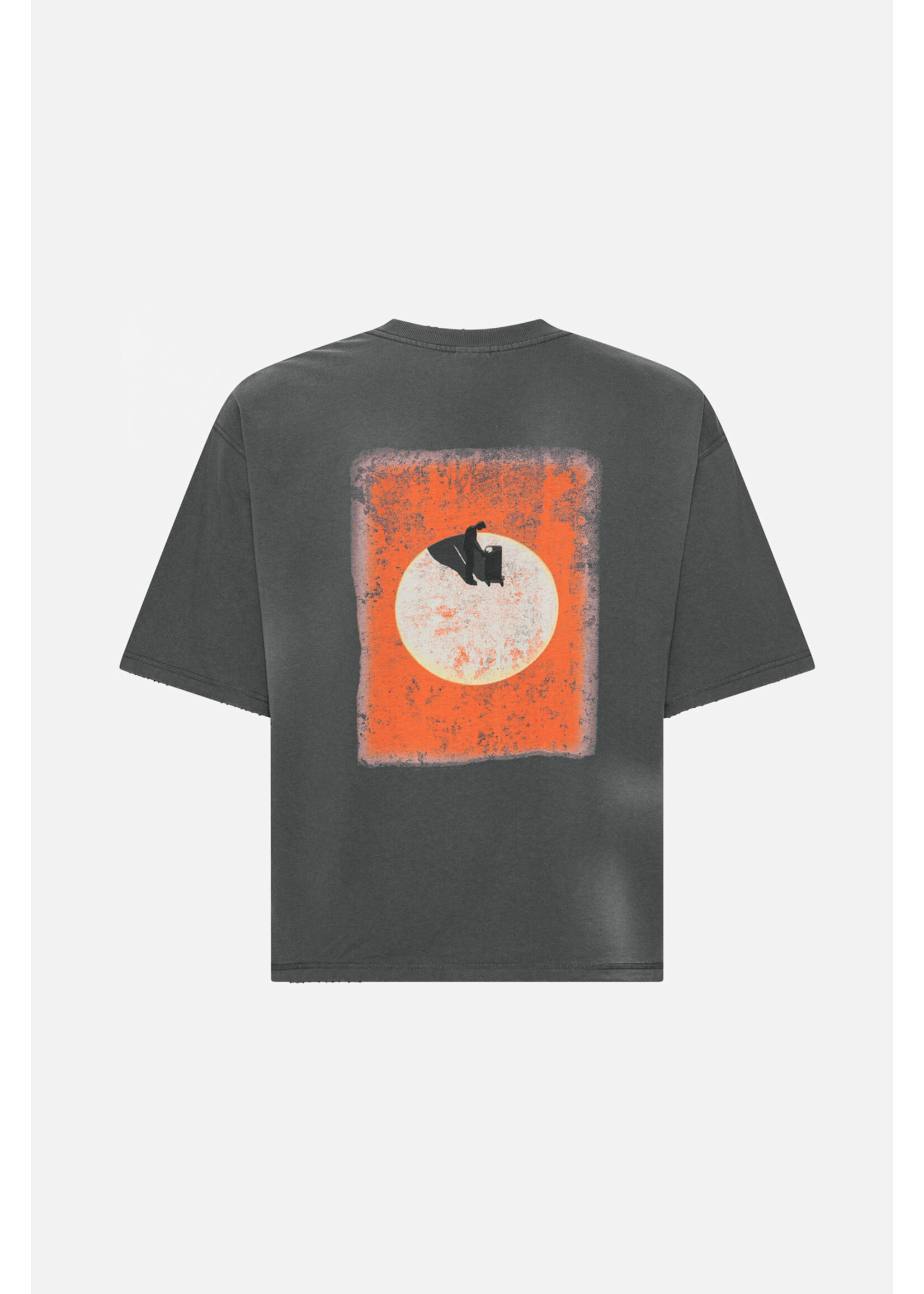 Won Hundred Won Hundred Houston Sun T-Shirt - Asphalt