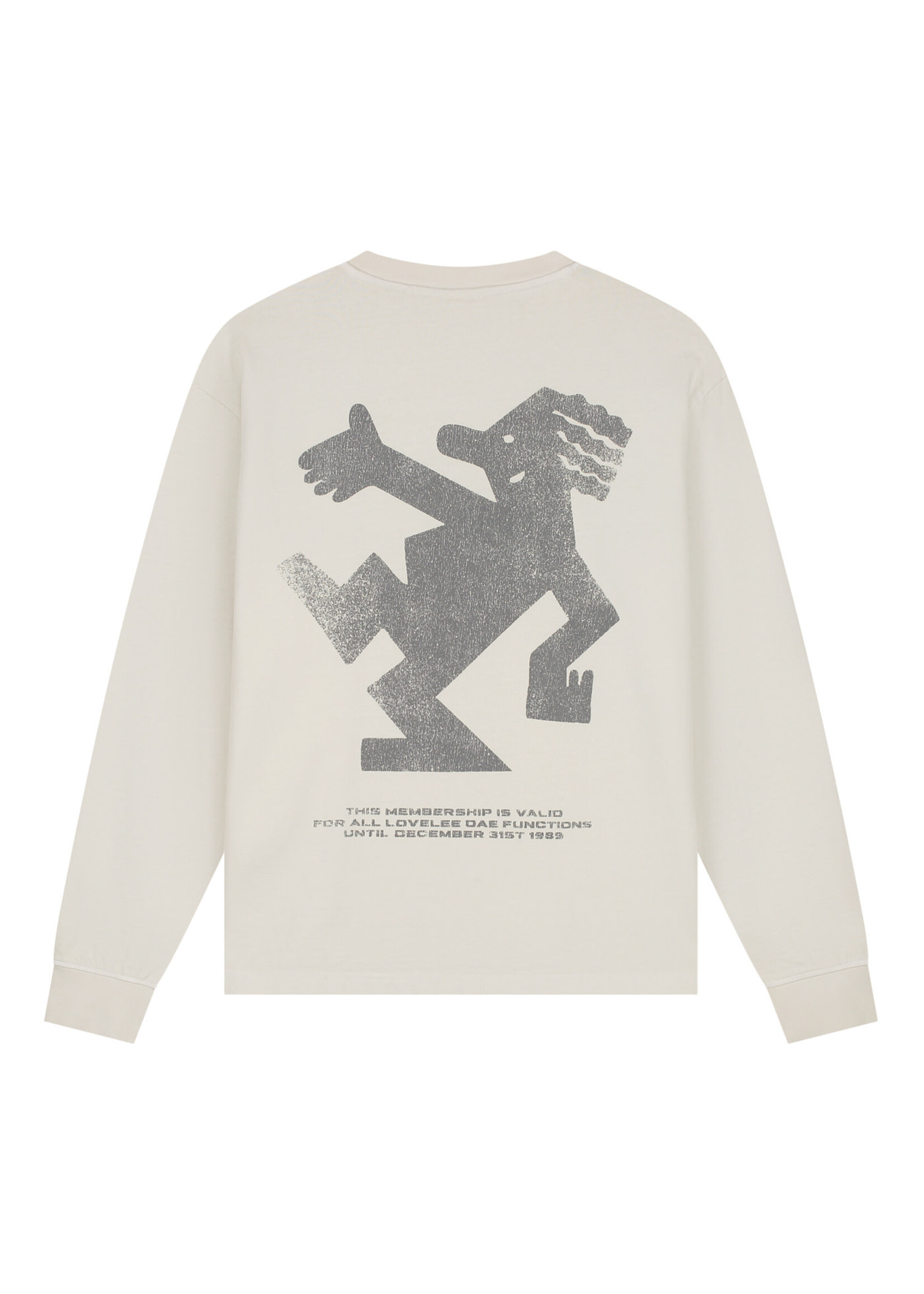 Lovelee Dae Lovelee Dae Chuck Jack Logo LS - Vintage White