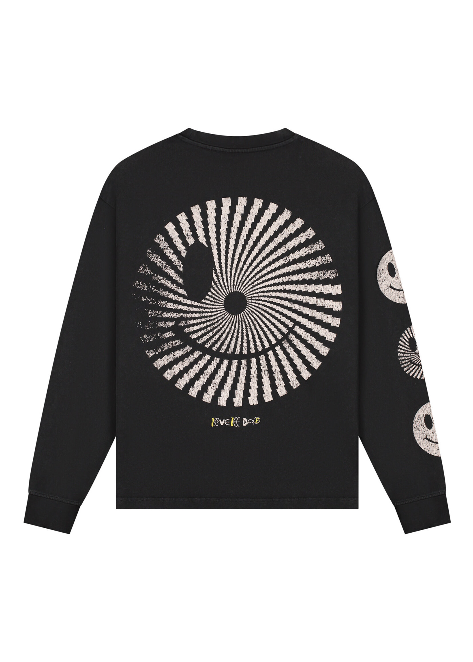 Lovelee Dae Lovelee Dae Chuck Clash LS - Washed Black