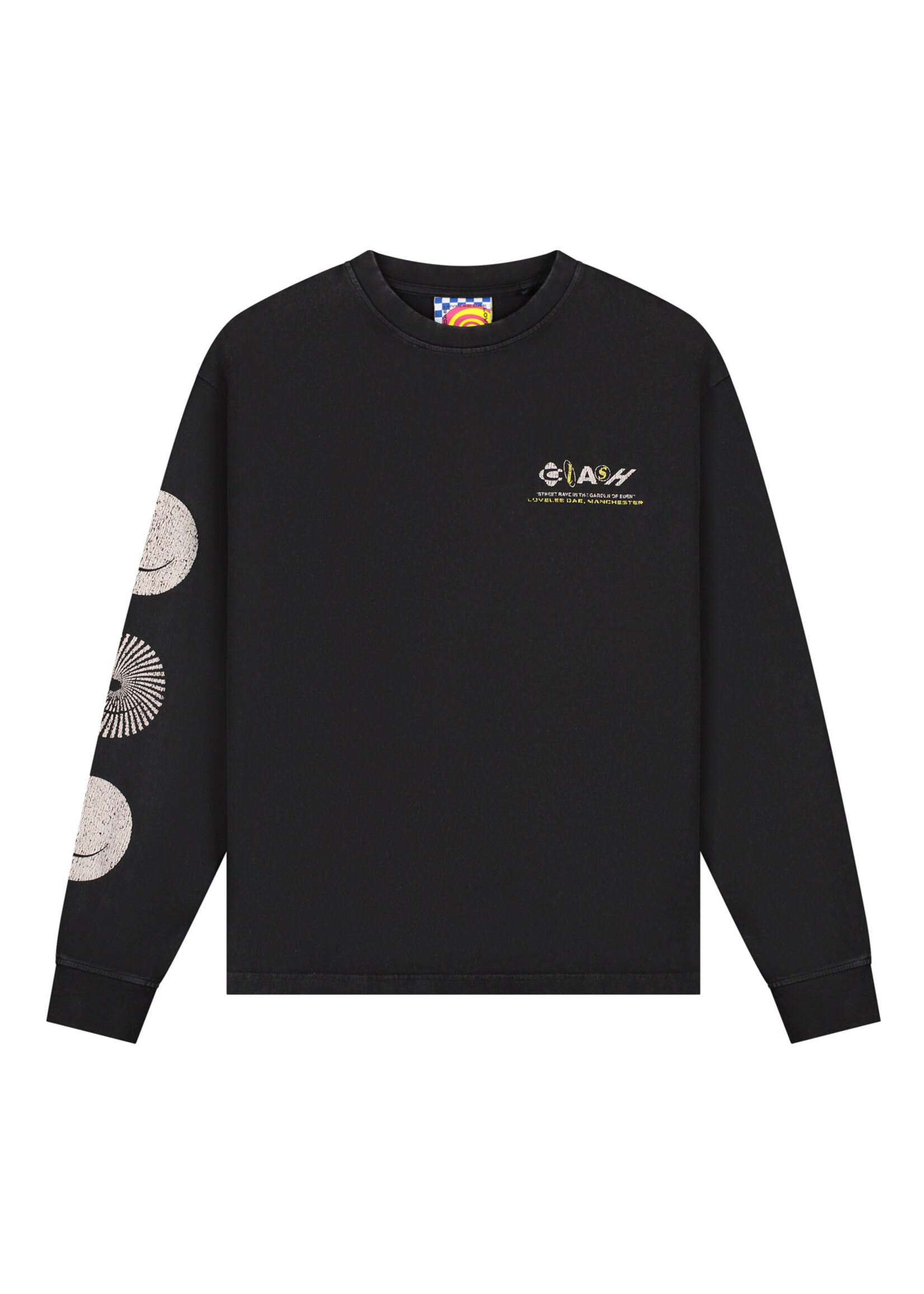 Lovelee Dae Lovelee Dae Chuck Clash LS - Washed Black