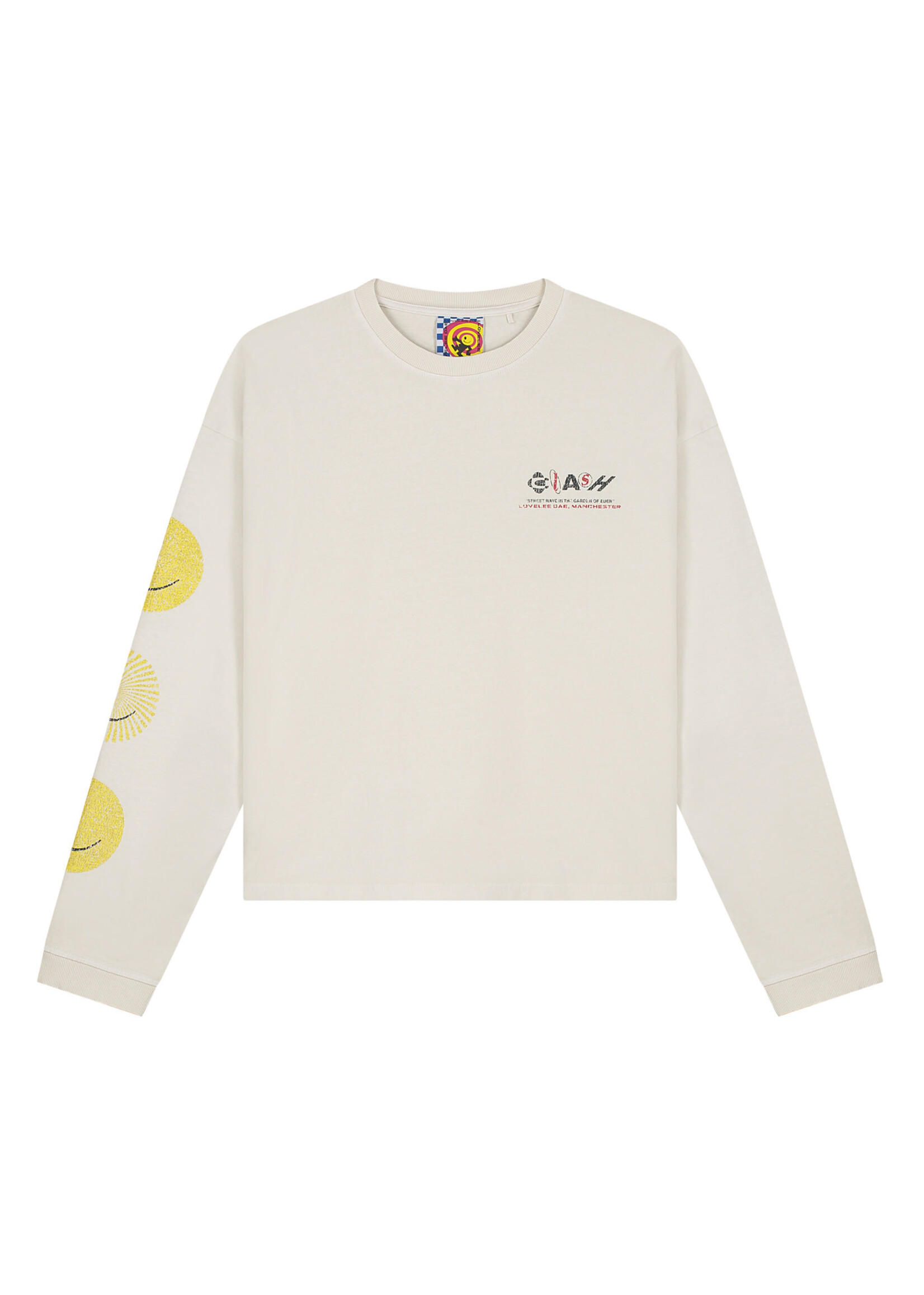 Lovelee Dae Lovelee Dae Frankie Clash LS - Vintage White
