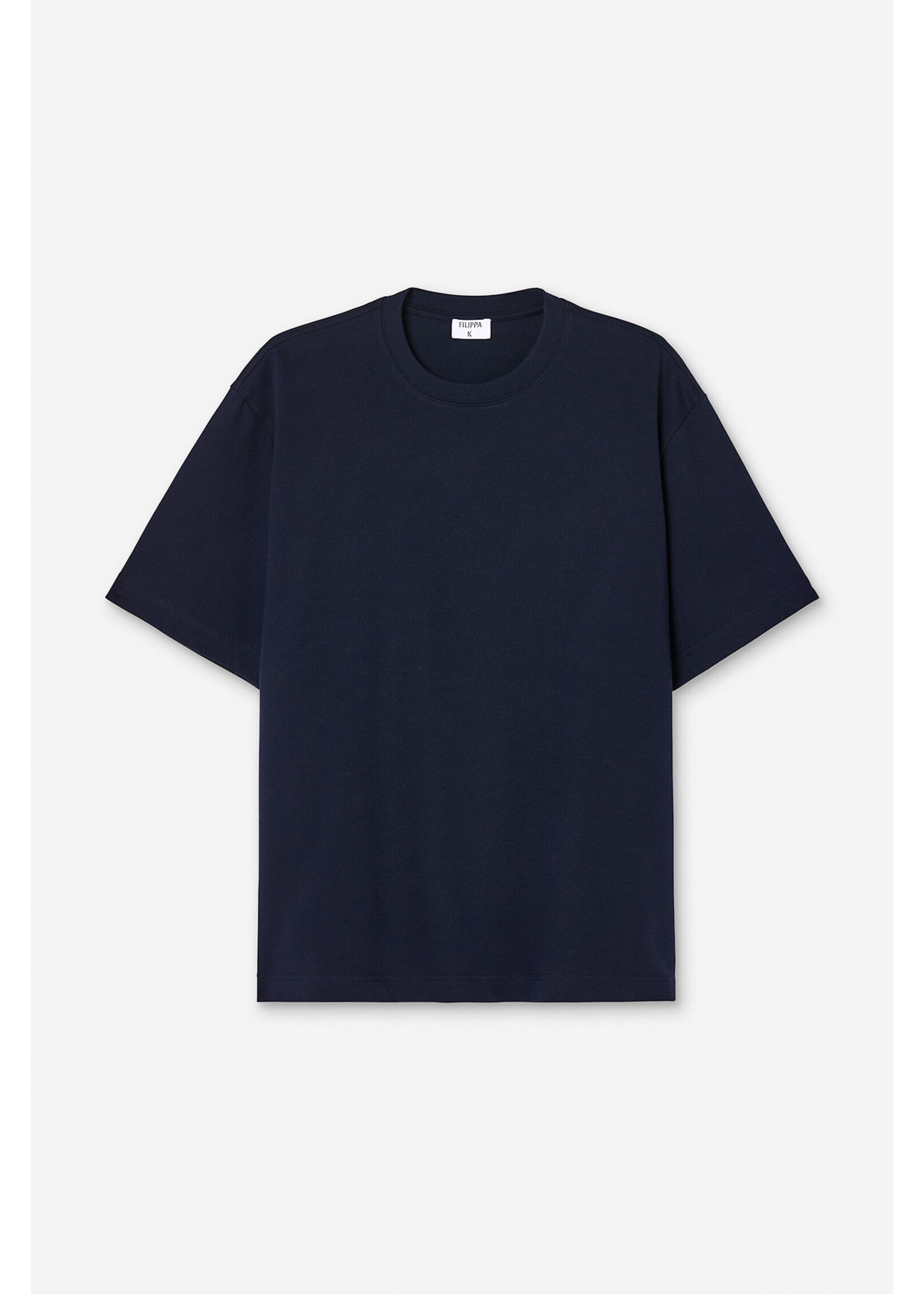 Filippa K Filippa K Heavy Crewneck Tee - Night Blue