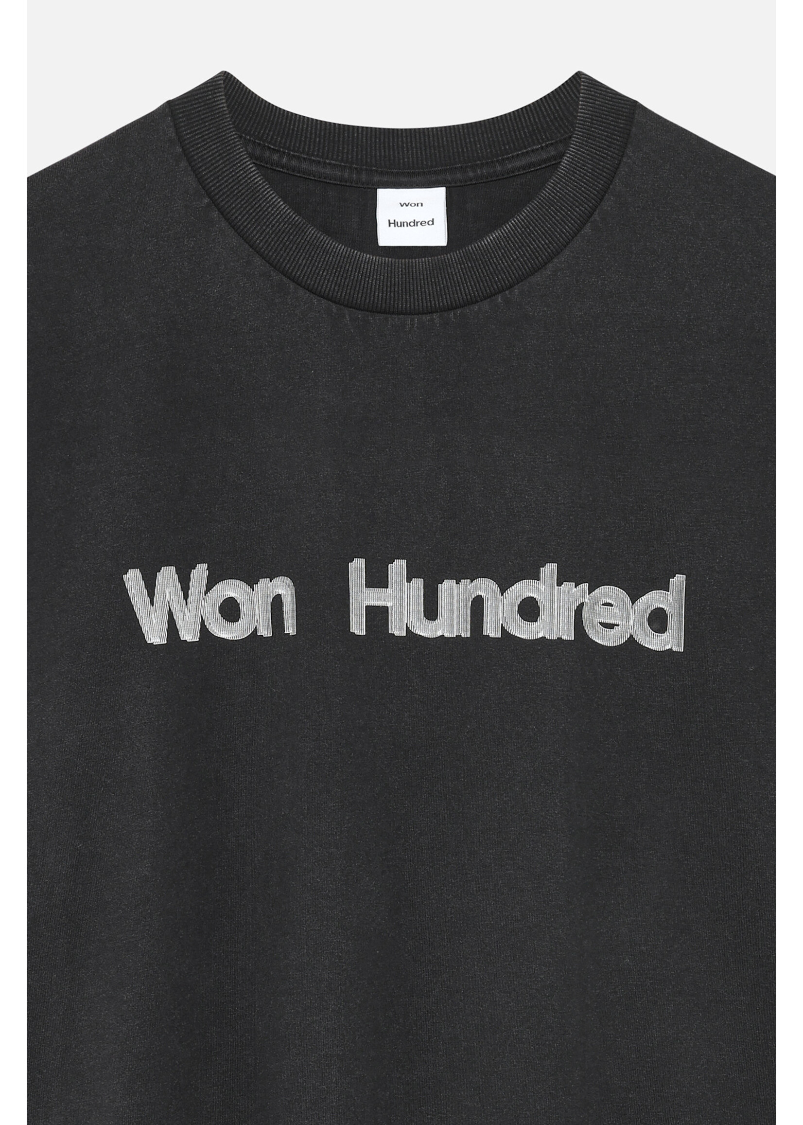 Won Hundred Won Hundred LA Logo Flashes T-Shirt - Black