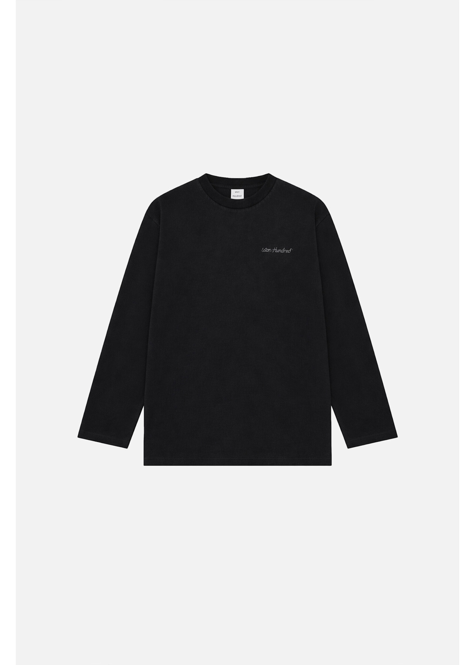 Won Hundred Won Hundred LA LS Italic Shirt - Black