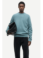 Samsøe Samsøe Samsoe Samsoe Isak Knit Sweater - Stormy Sea
