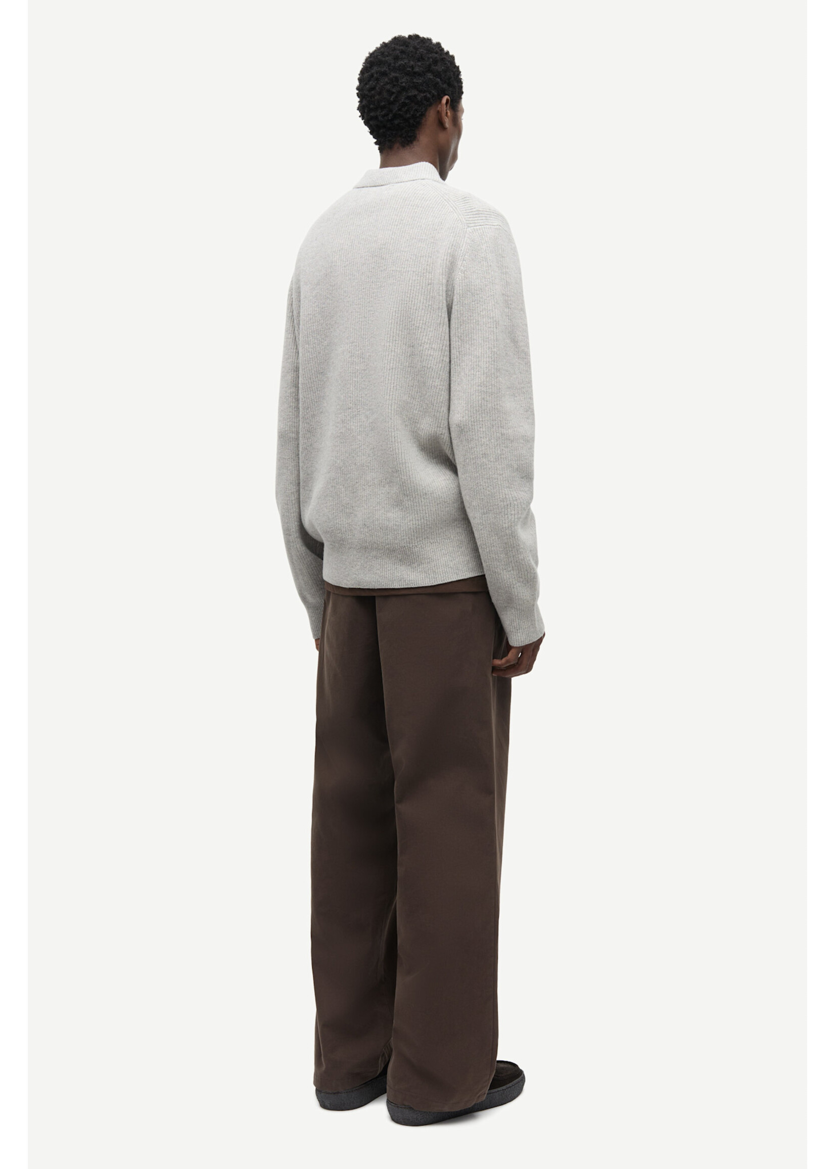Samsøe Samsøe Samsøe Samsøe Saisaks HZ Polo - Grey Melange
